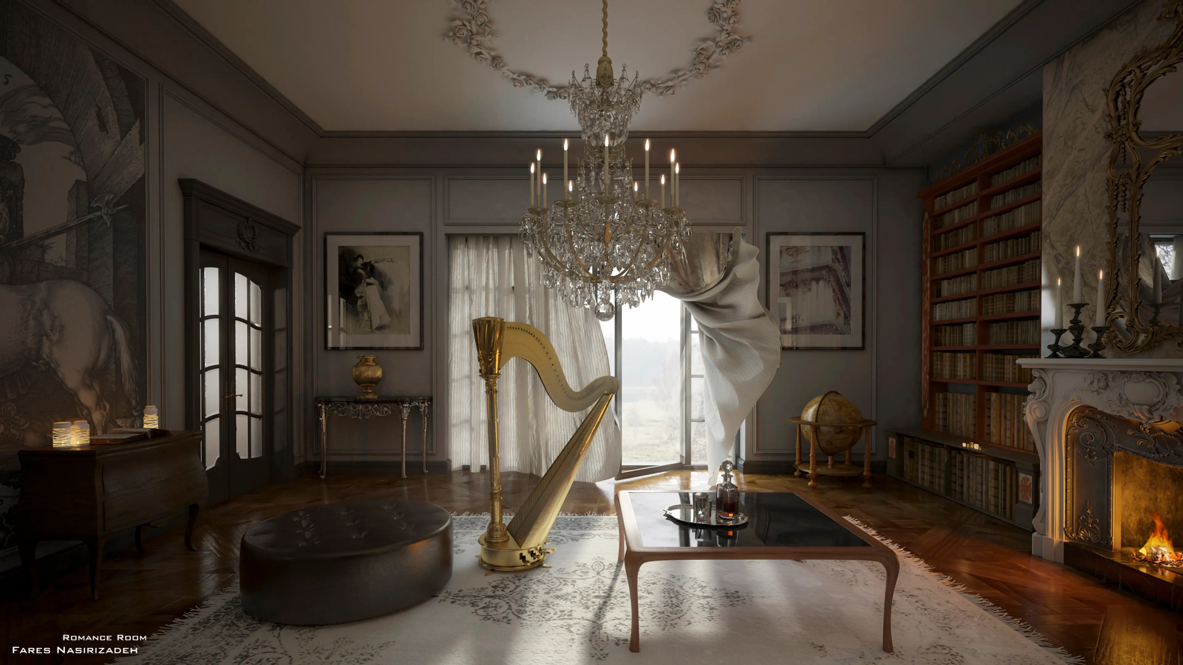 Classical Livingroom