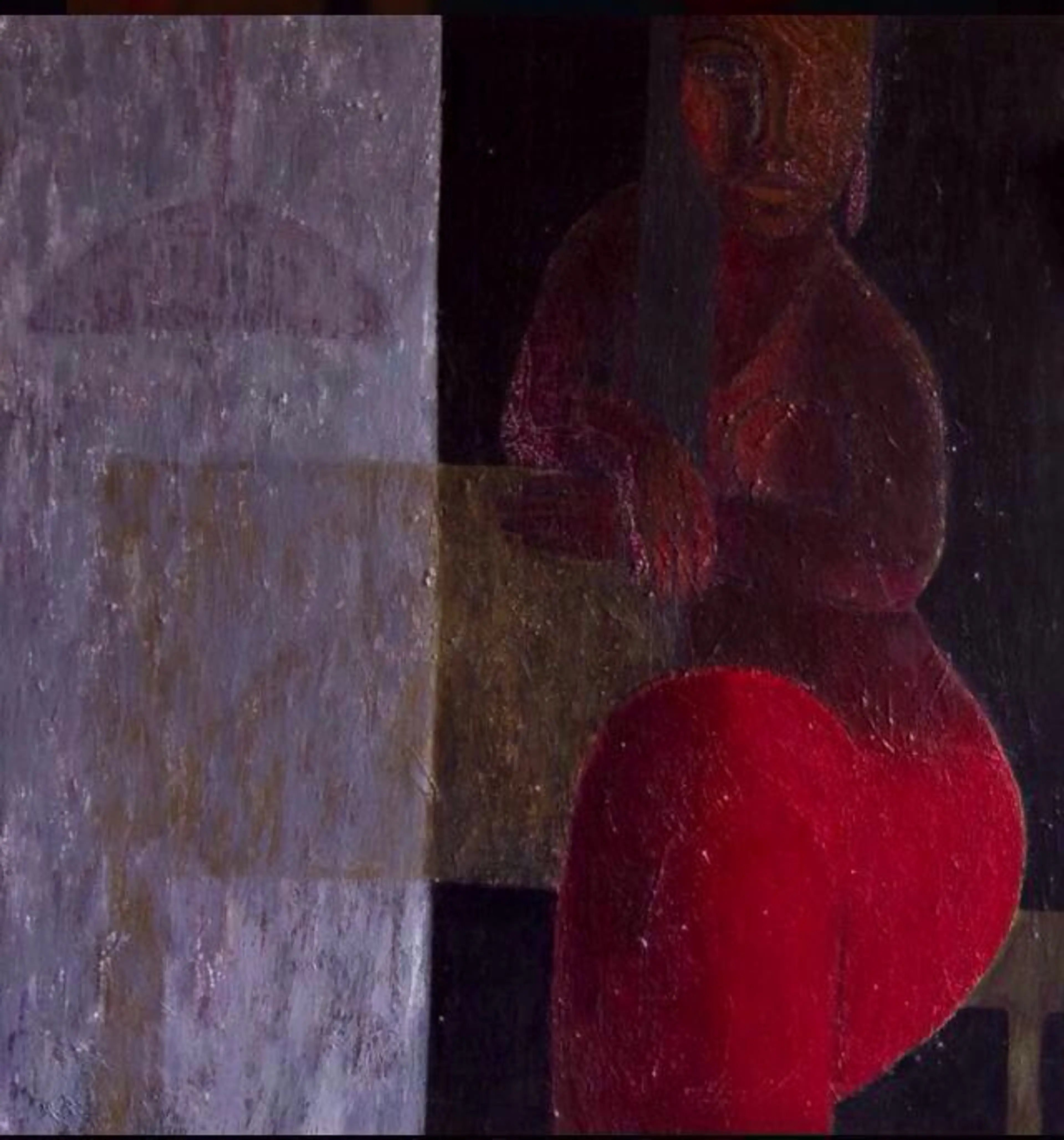 in shadow
