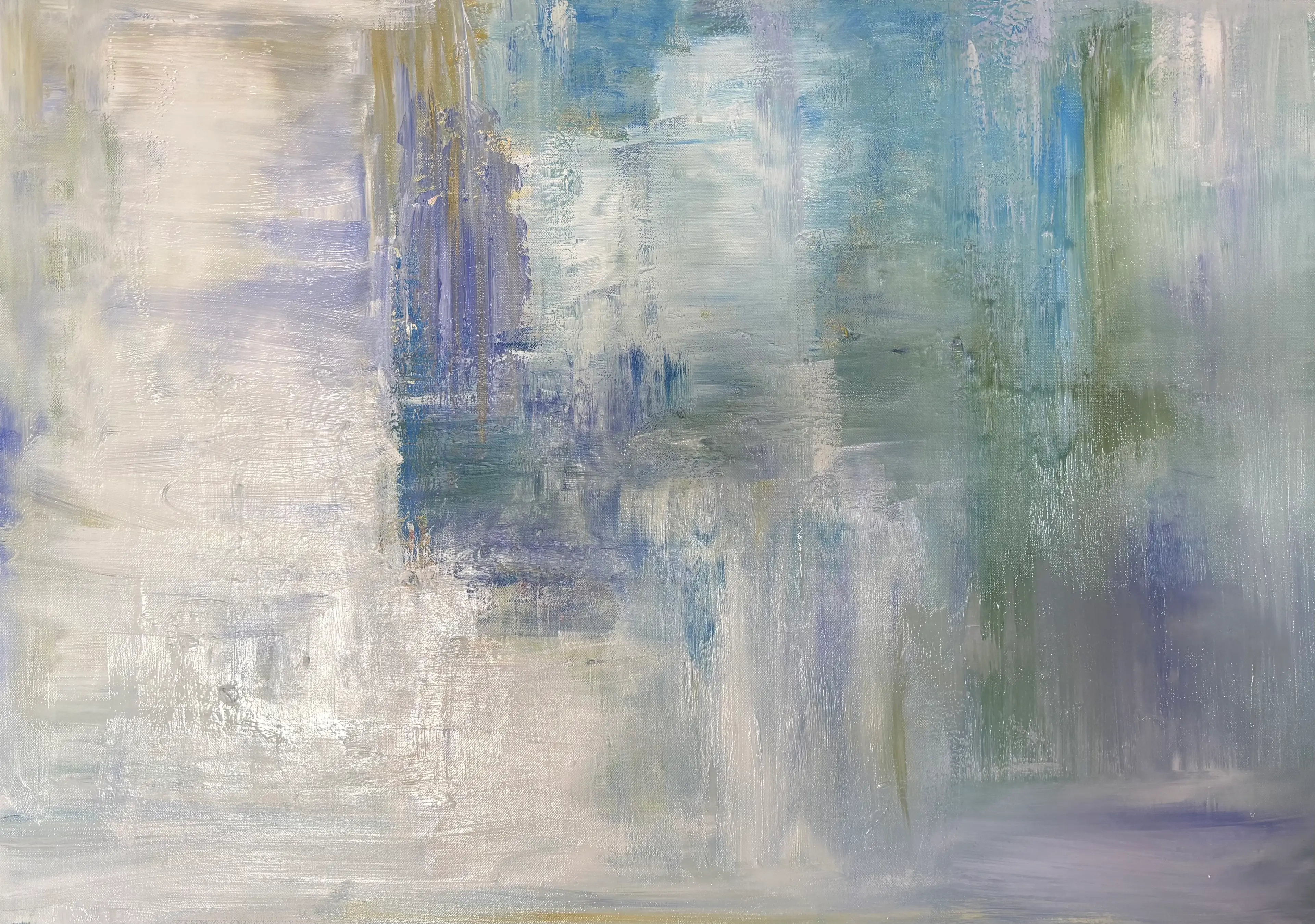 Nuées, horizons Isabelle Mattei — Painting — Isabelle Mattei