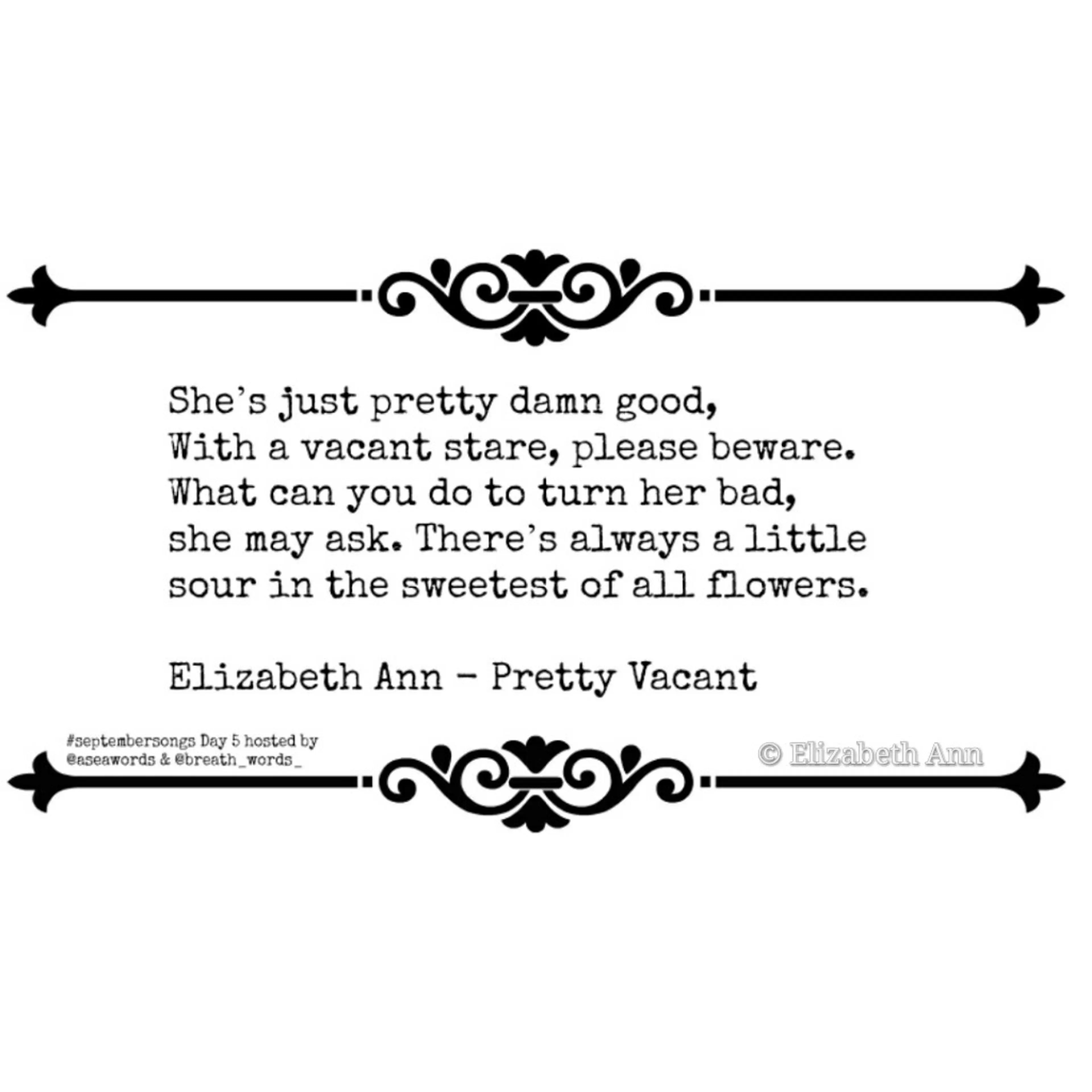 Pretty Vacant