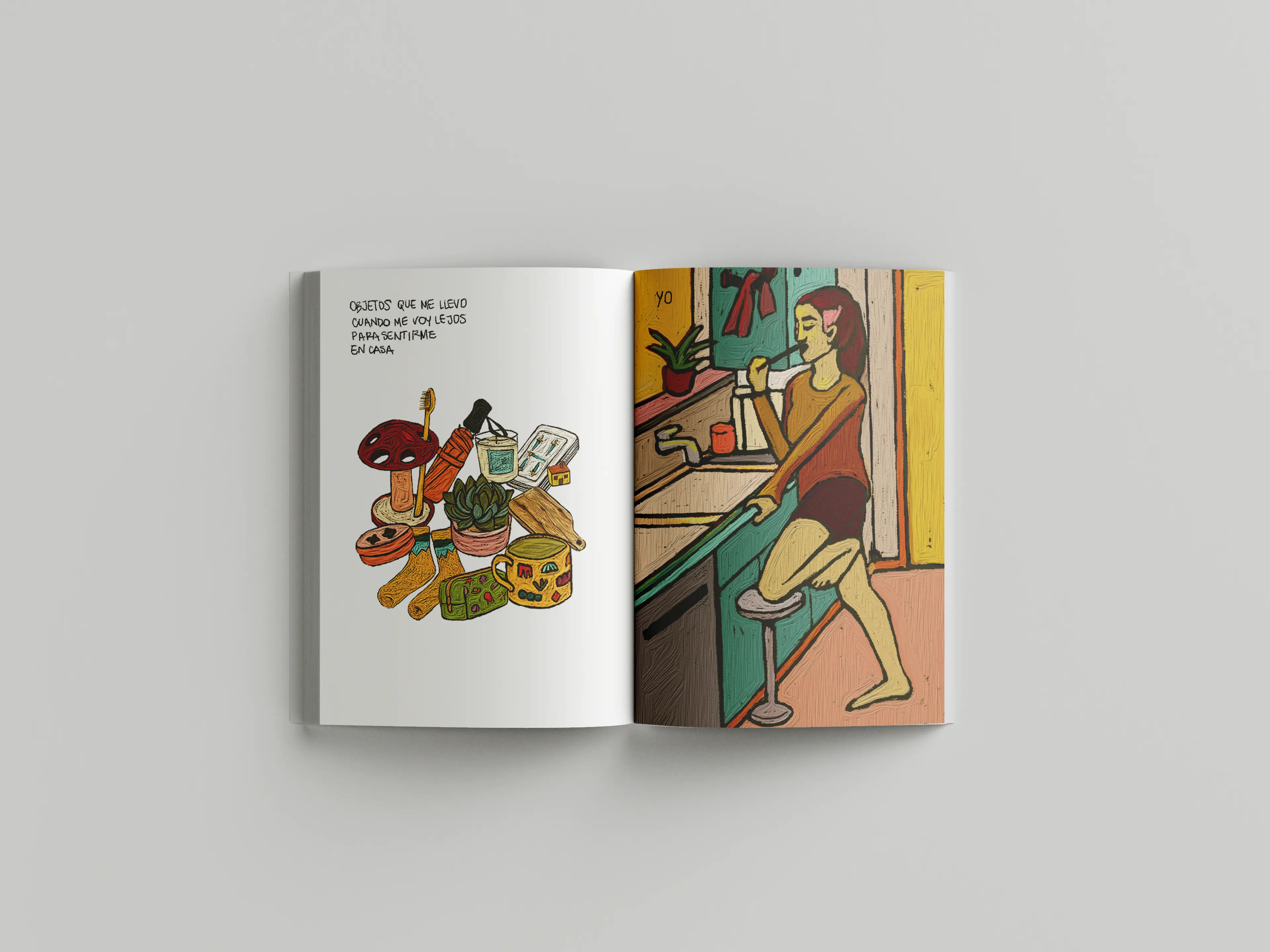 Vértigo — Ilustración — Cintia Bonino