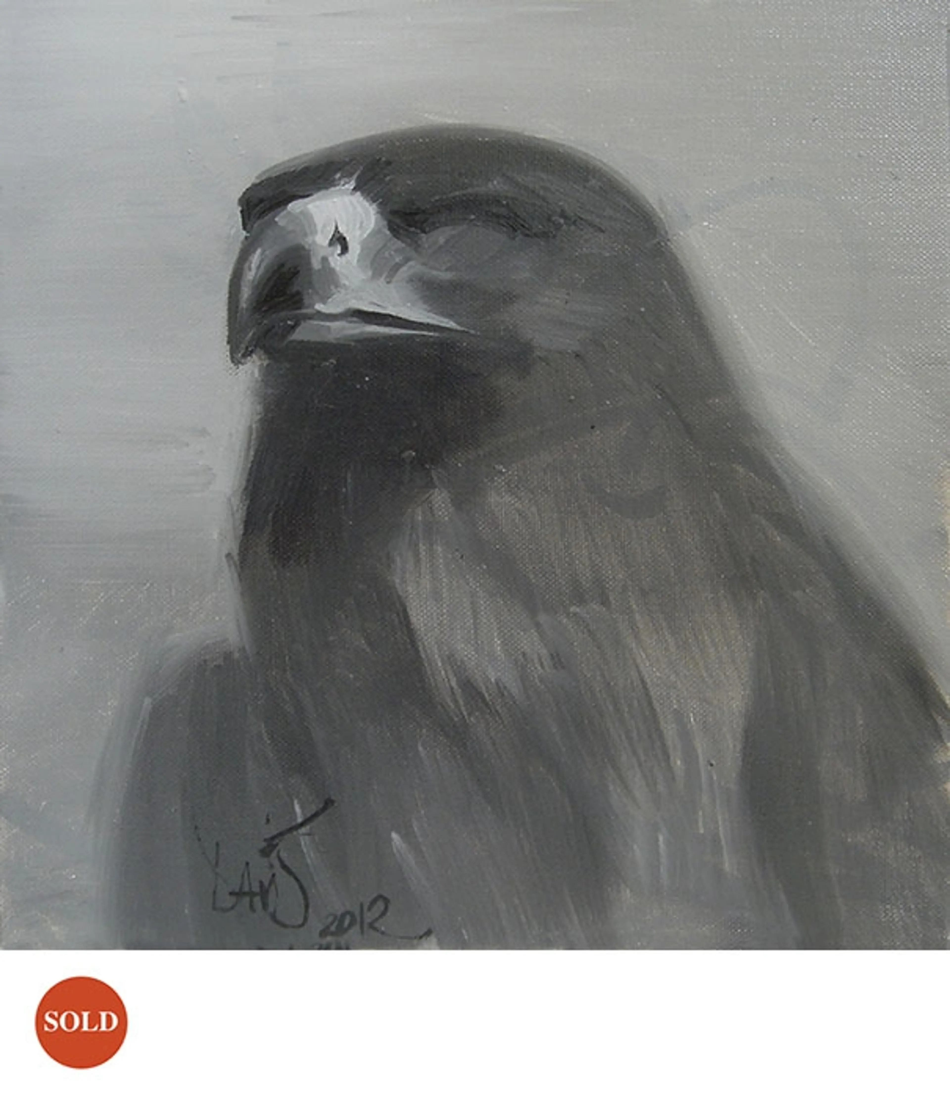 Davis Lisboa, "Musée d'Art Moderne, Département des Aigles #2 (Paintings)", 2012, óleo sobre lienzo, — Pintura — Davis Lisboa