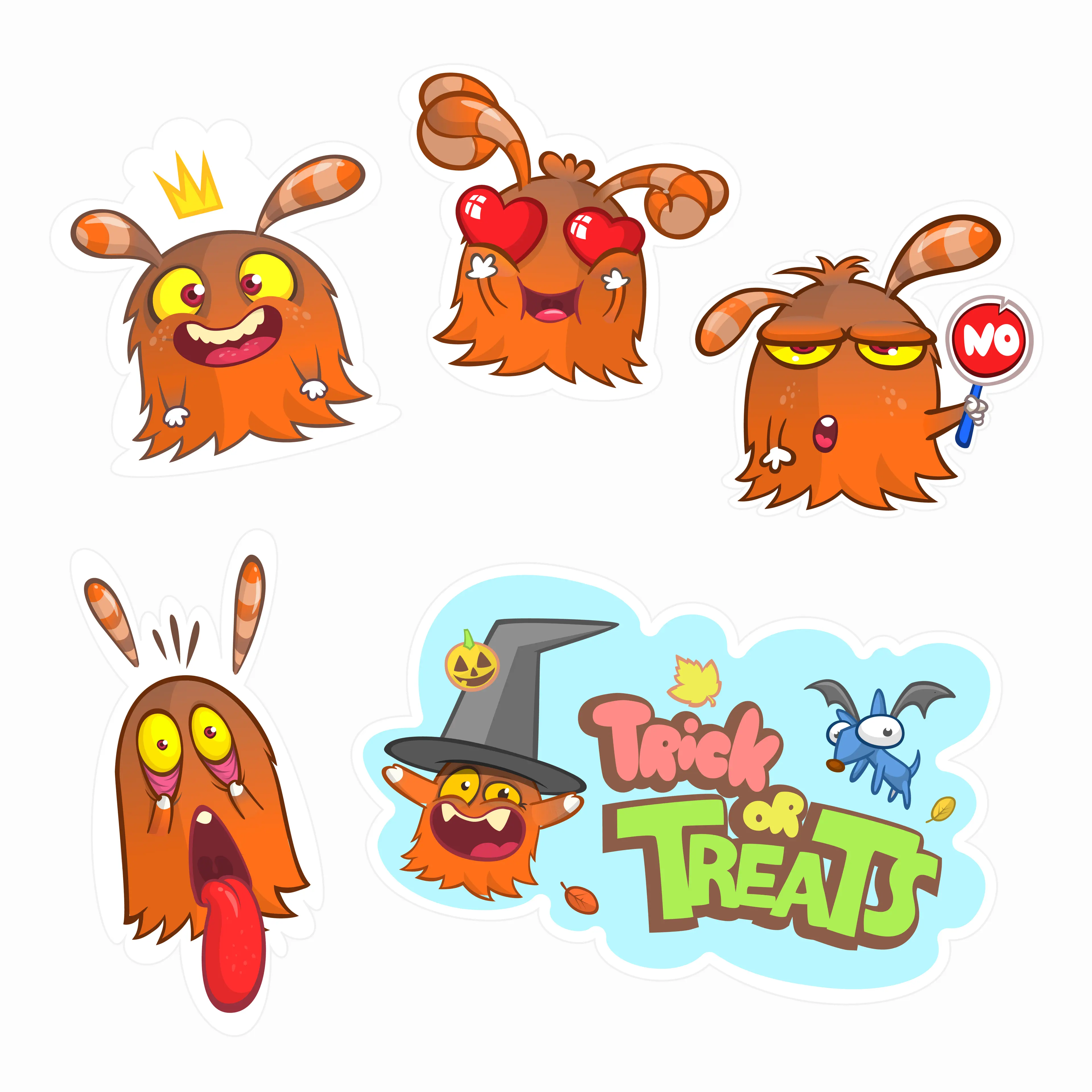 Monster cartoon character design by drawkman