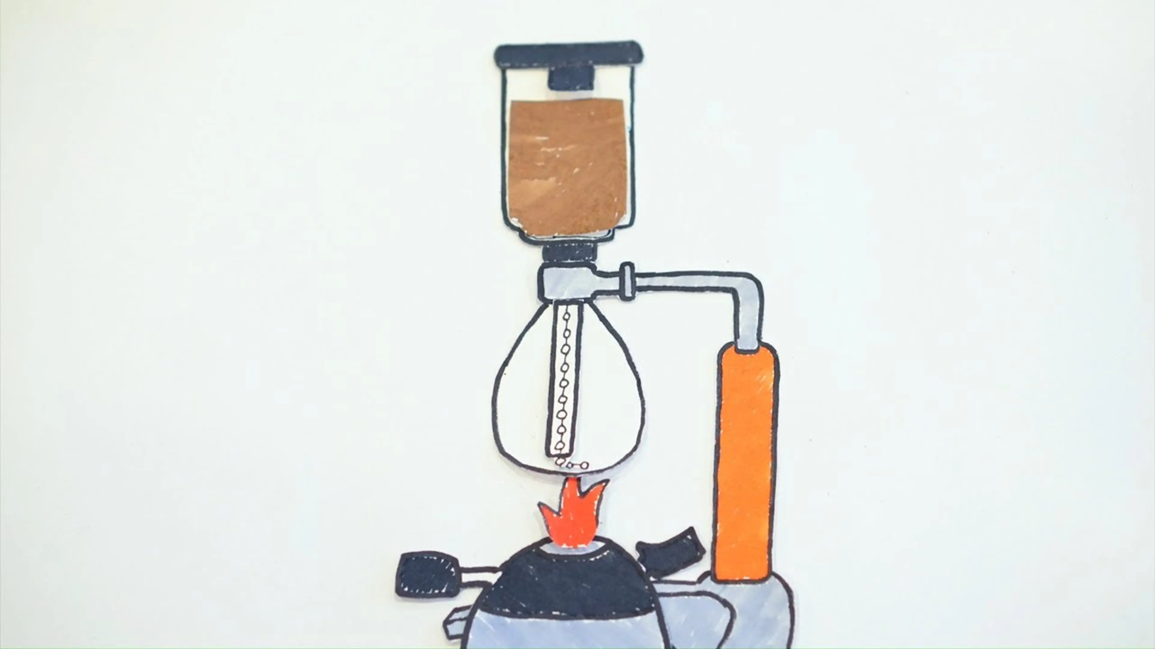Syphon Coffee Stop Motion