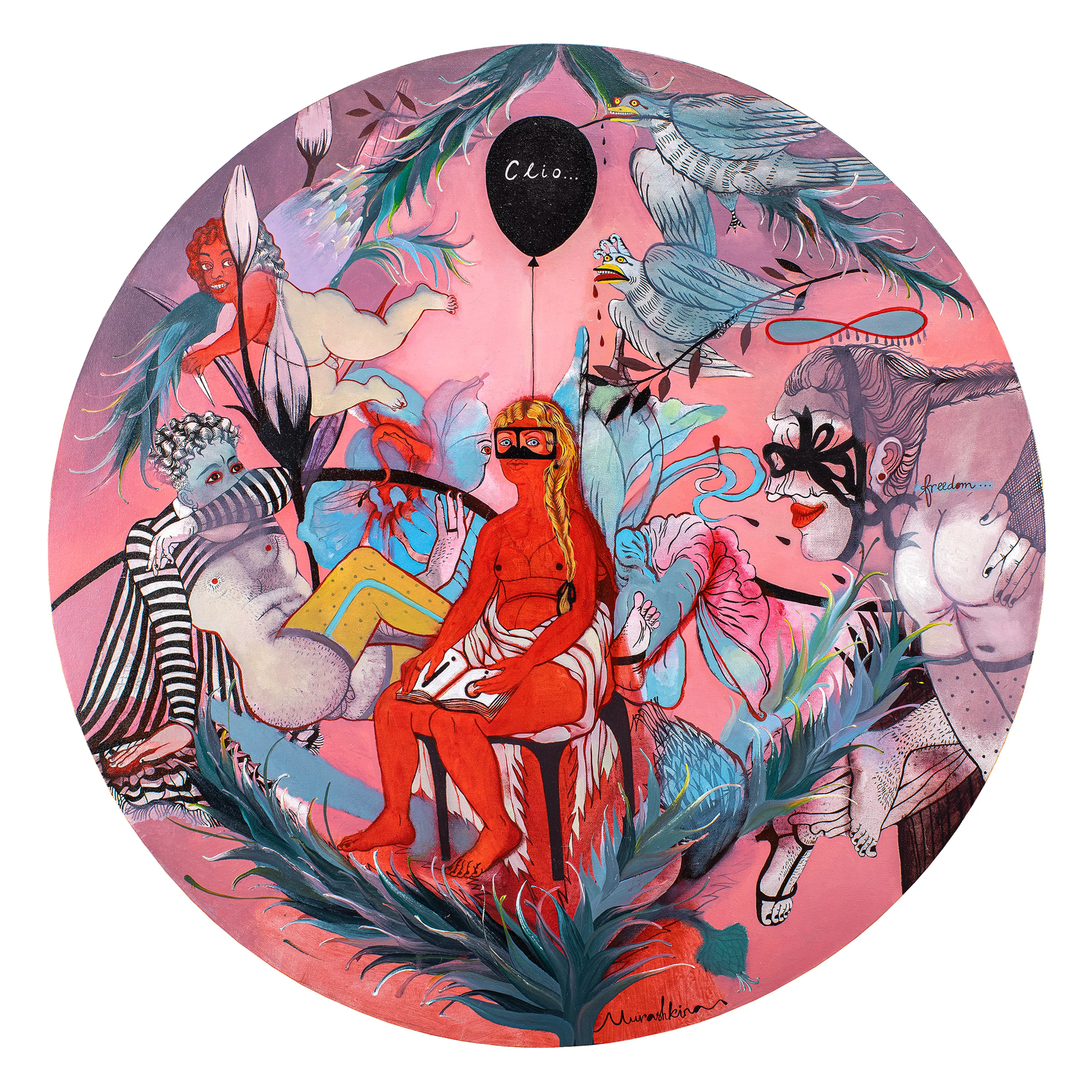 Clio — Pintura — Nina Murashkina