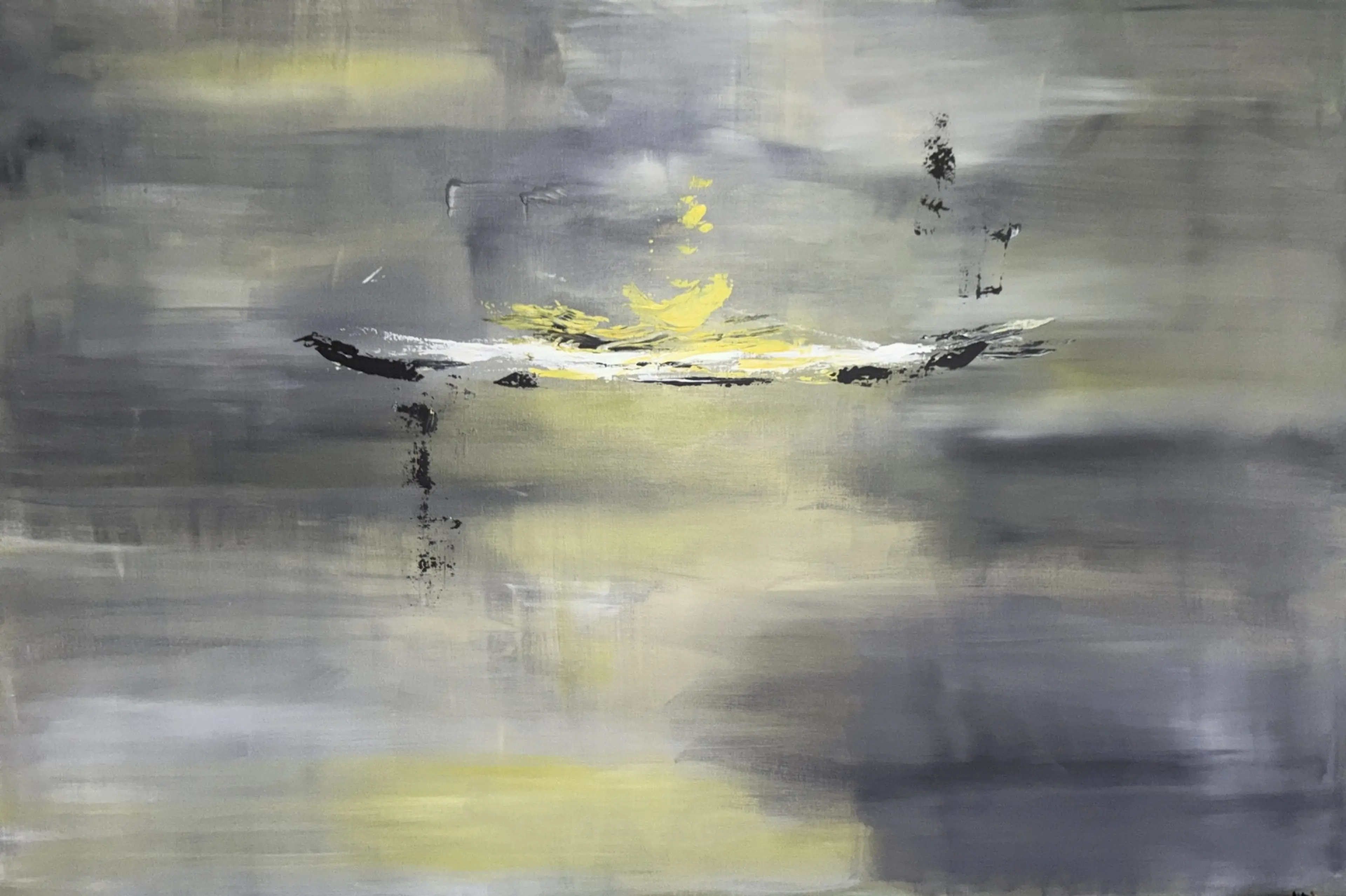Faille lumineuse Isabelle Mattei — Painting — Isabelle Mattei