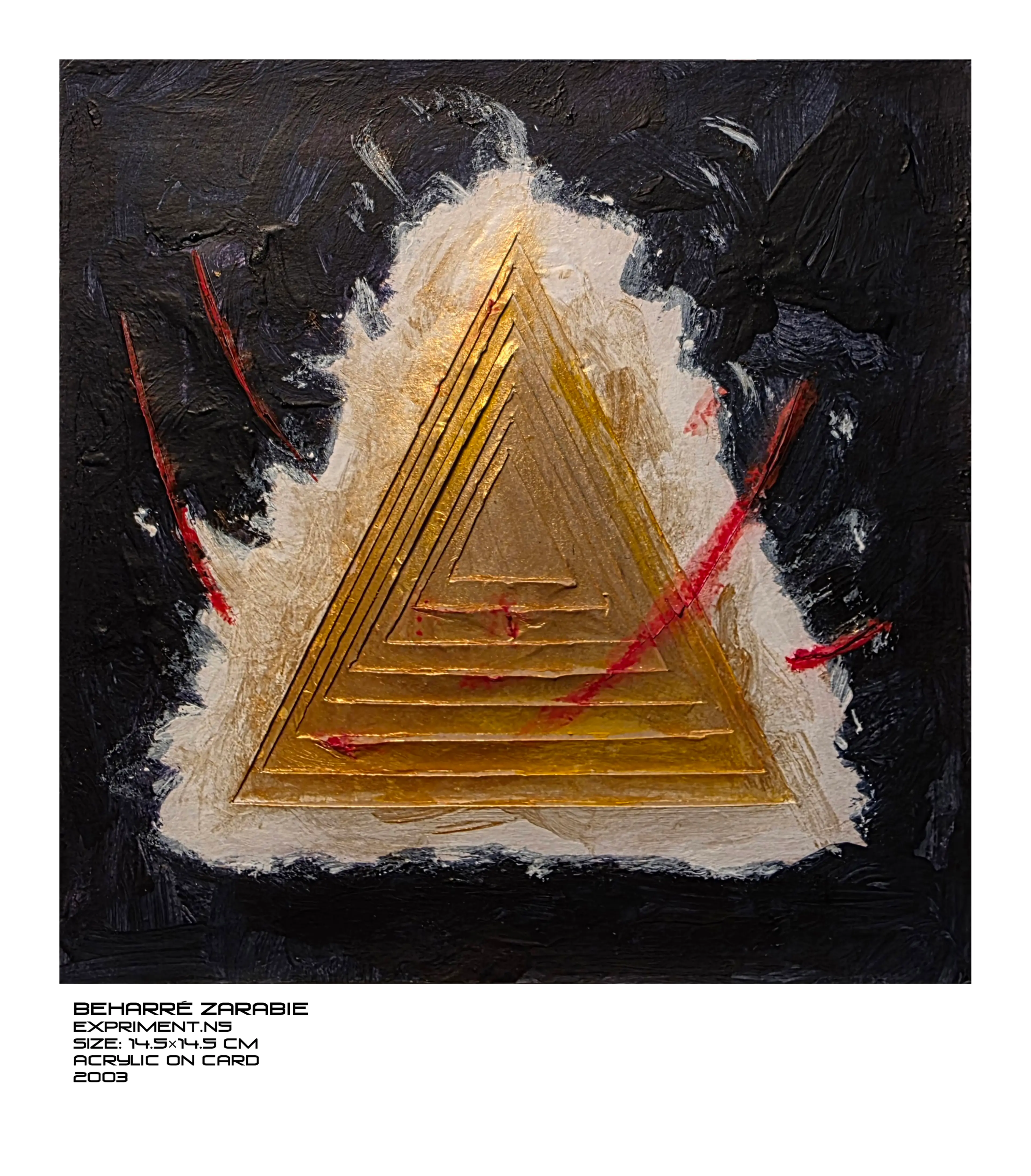 Expriment.N5 — Painting — Beharré Zarabie