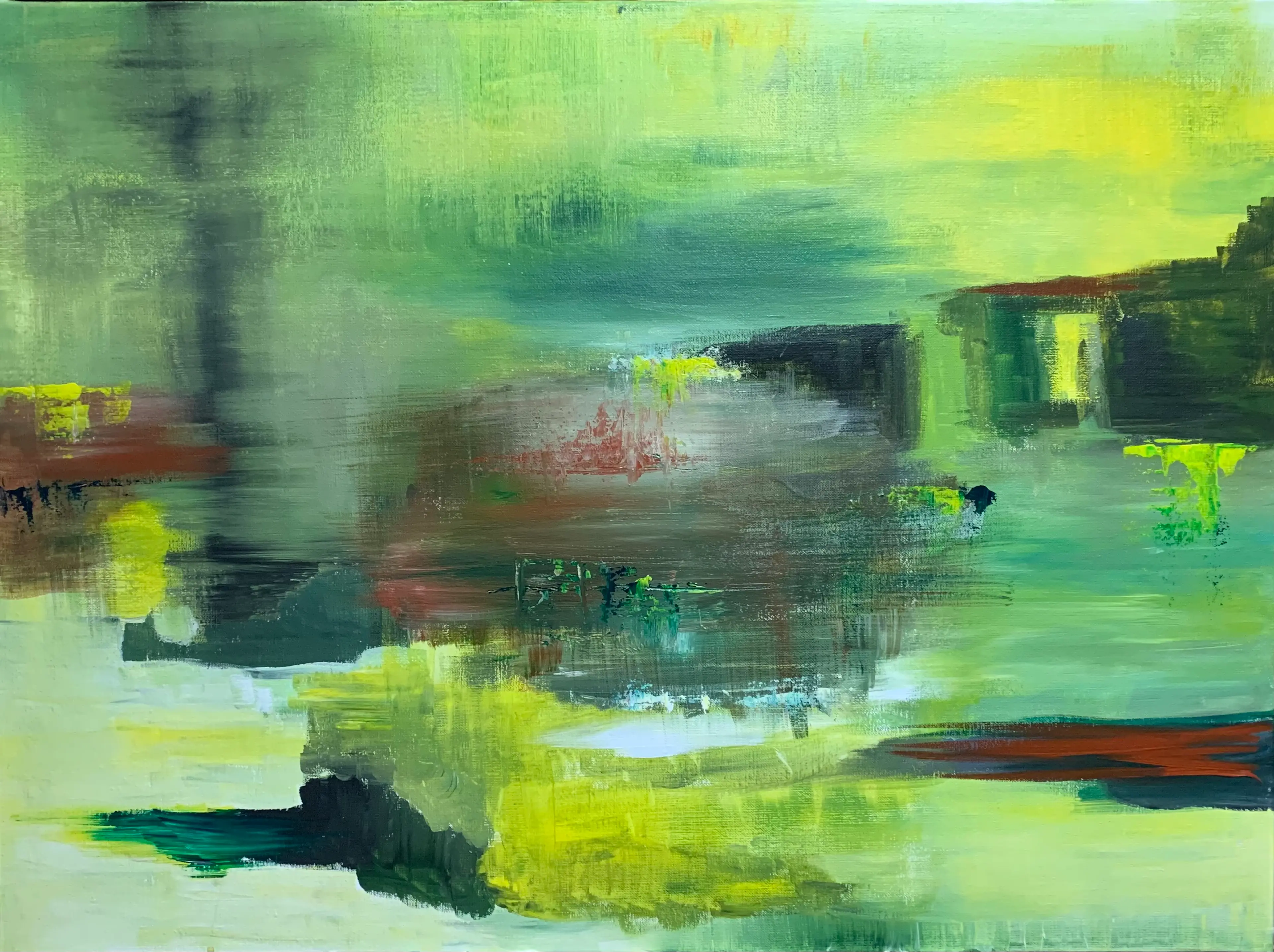 Emergence Isabelle Mattei — Painting — Isabelle Mattei