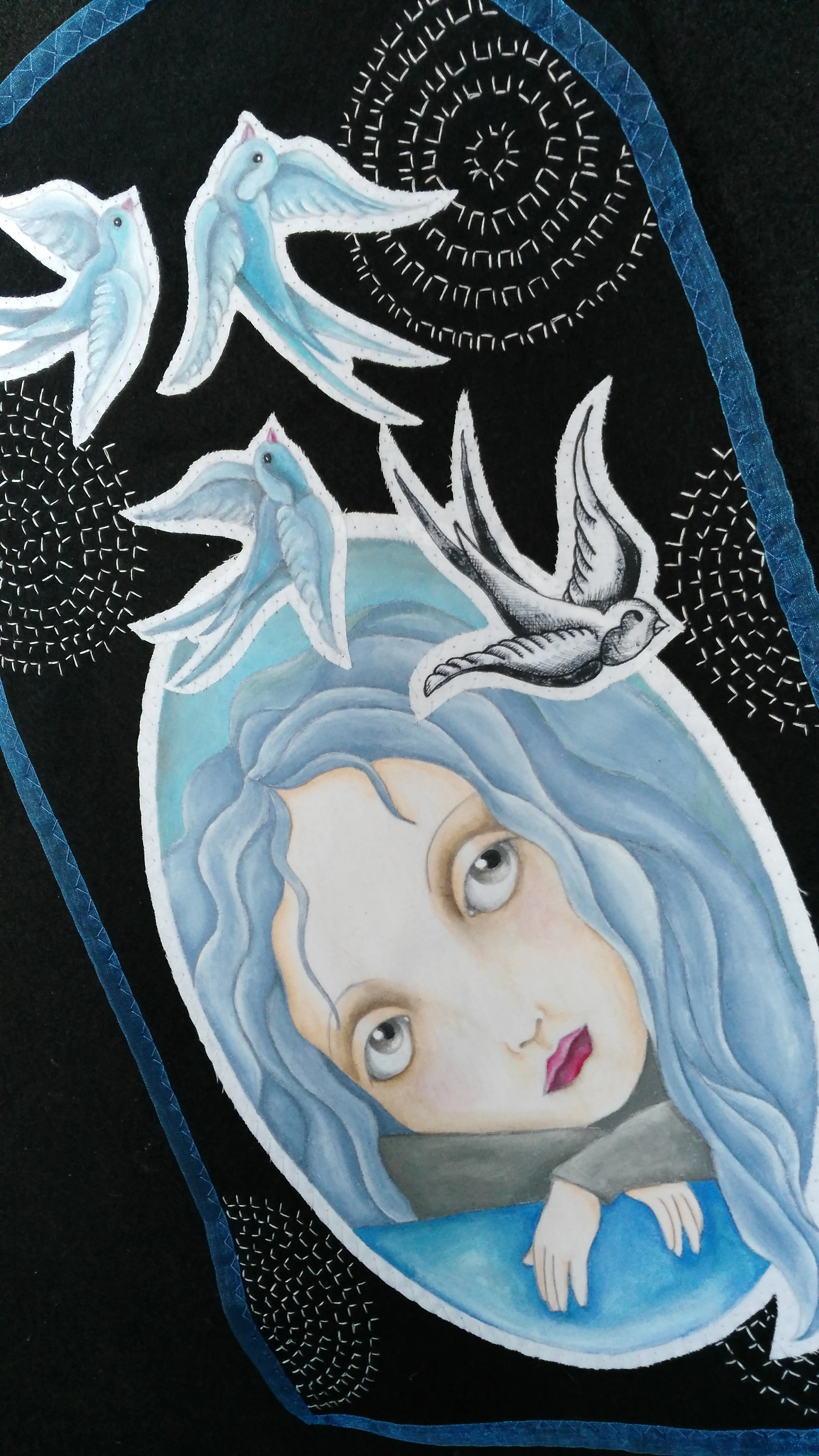 azul