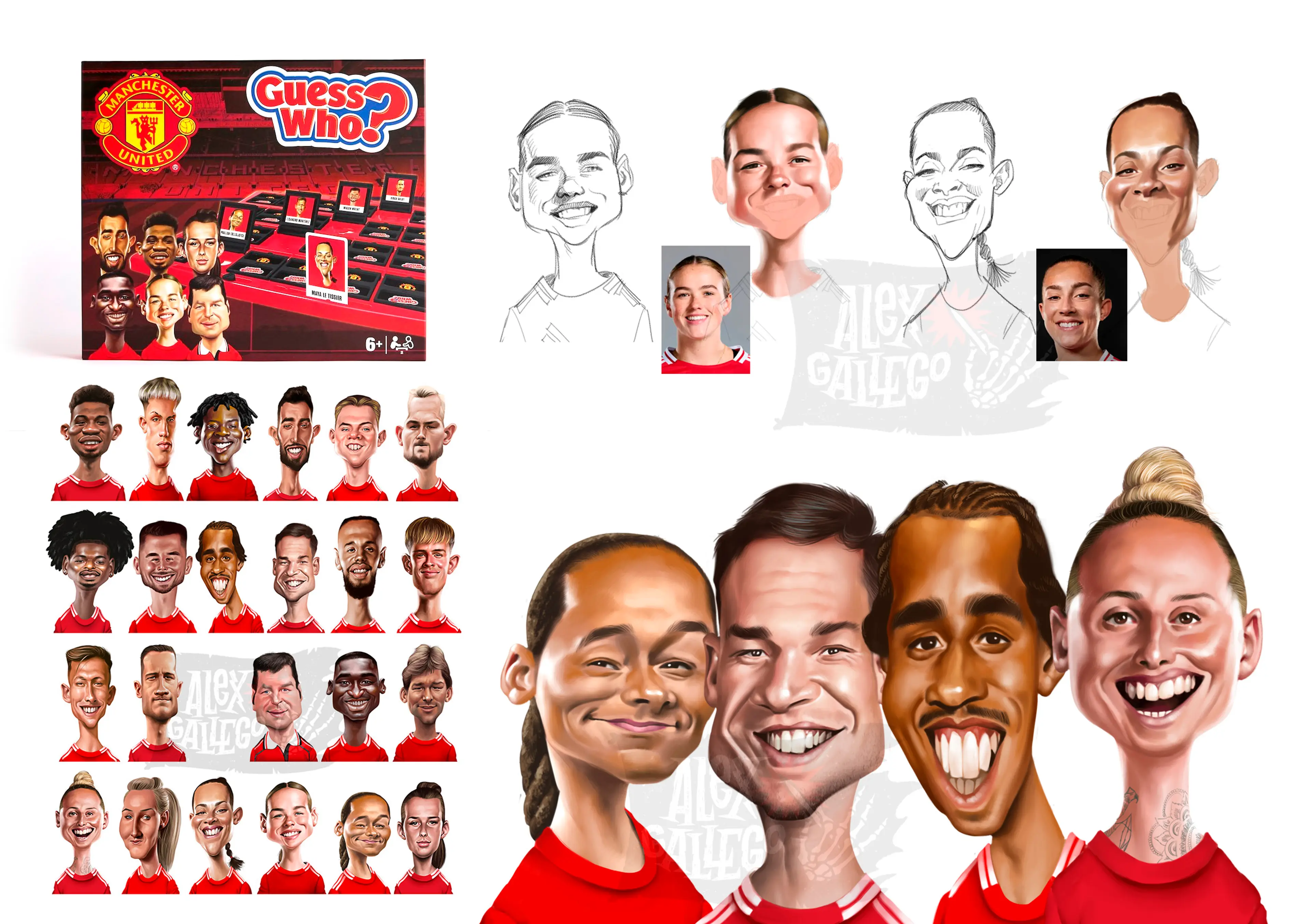 GUESS WHO MANCHESTER UTD.
