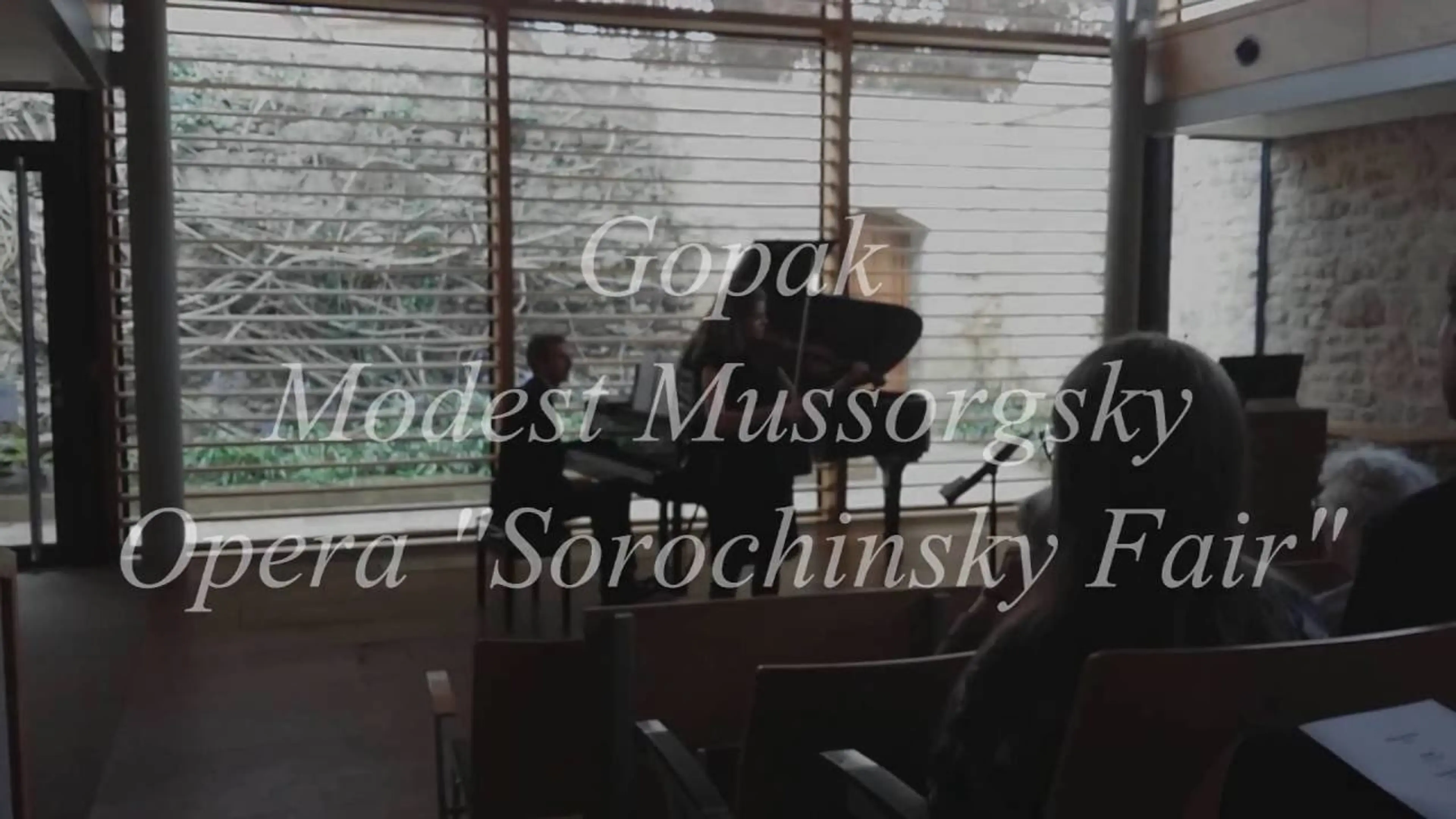 Gopak, from Opera Sorochinsky Fair by Modest Mussorgsky