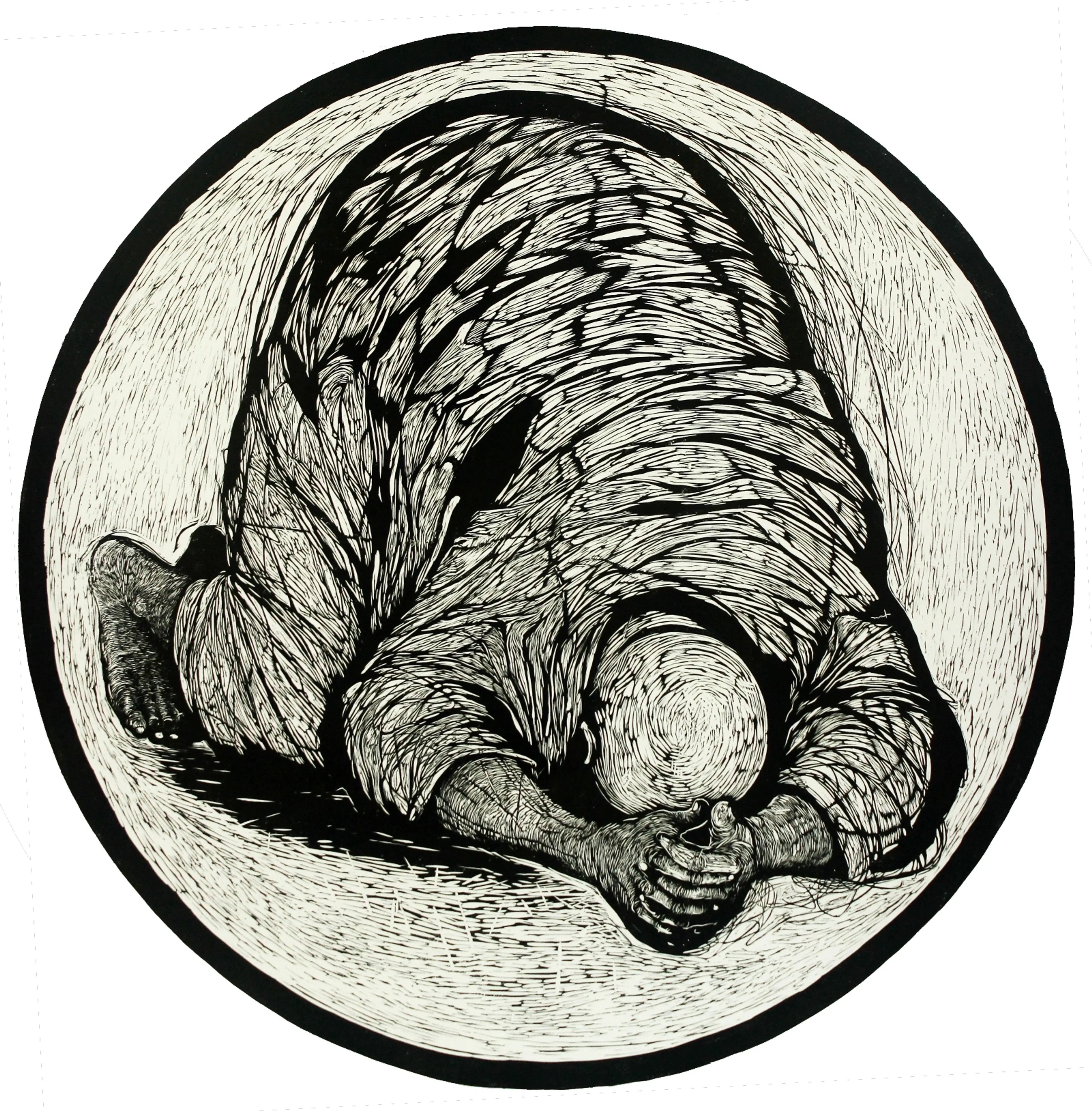 DearLord-Linocut- diameter 81cm-2015.jpg