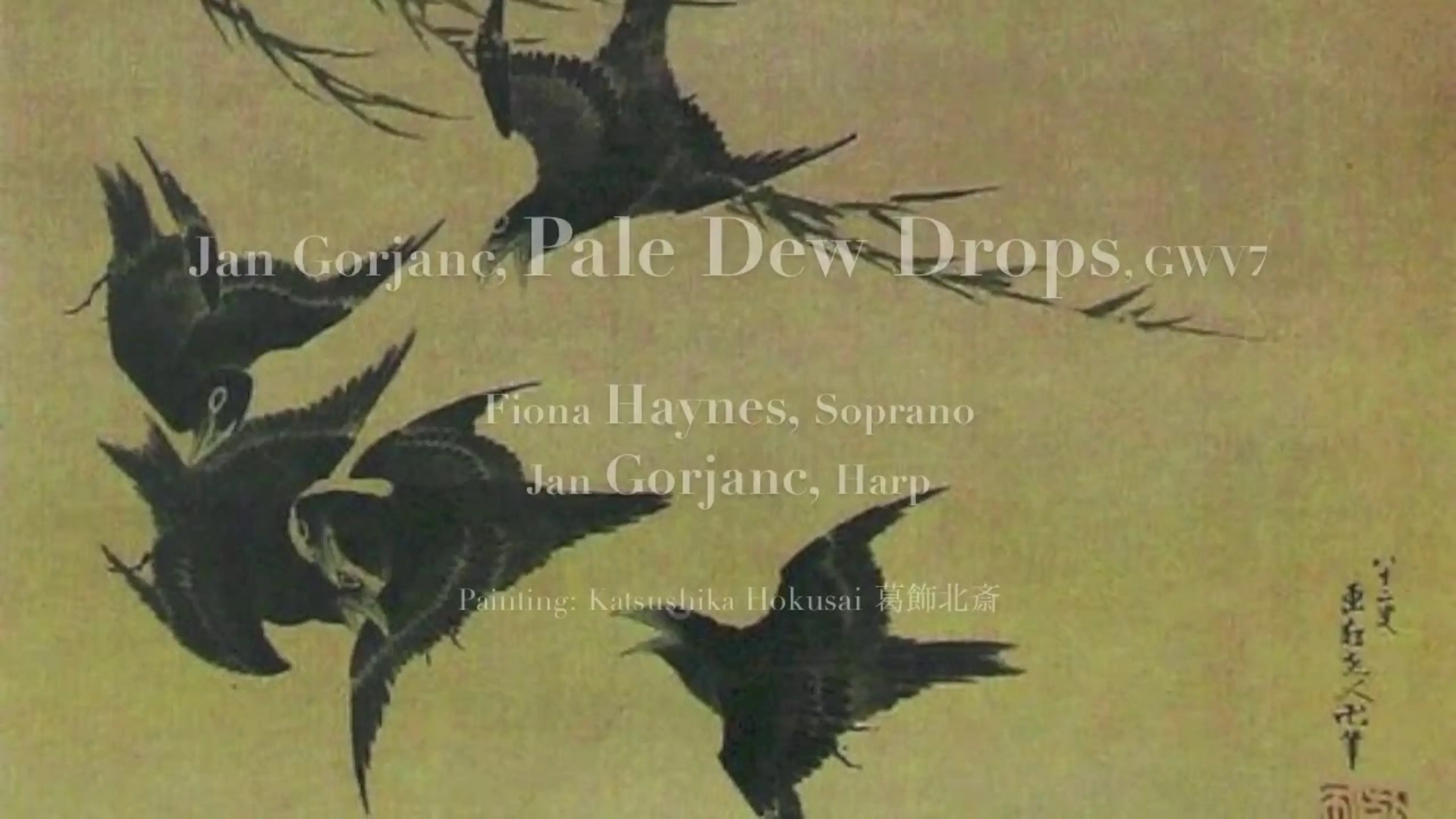Pale Dew Drops, GWV7