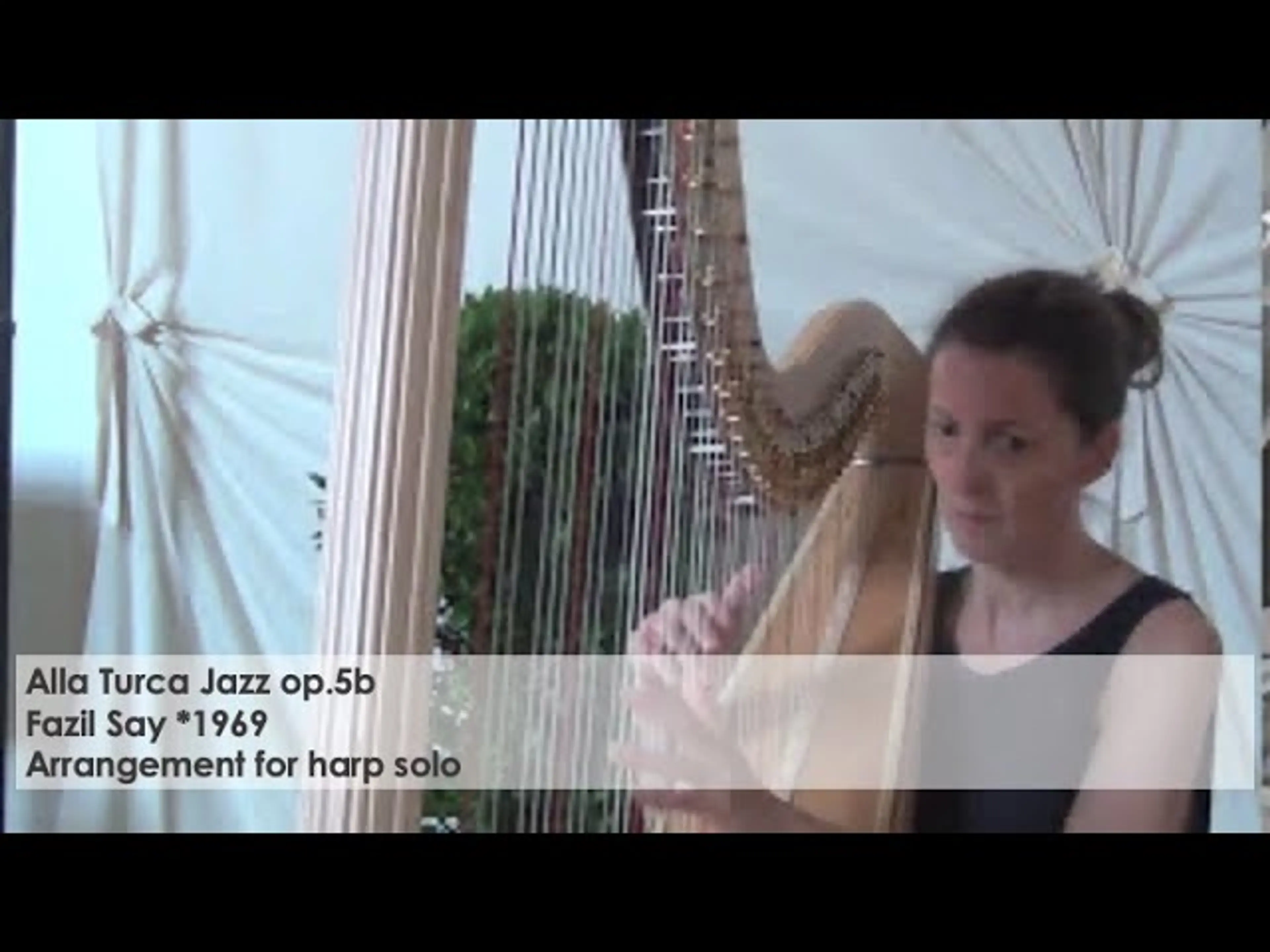 "Alla Turca Jazz op.5b" Fazil Say - W.A. Mozart- Silke Aichhorn-harp