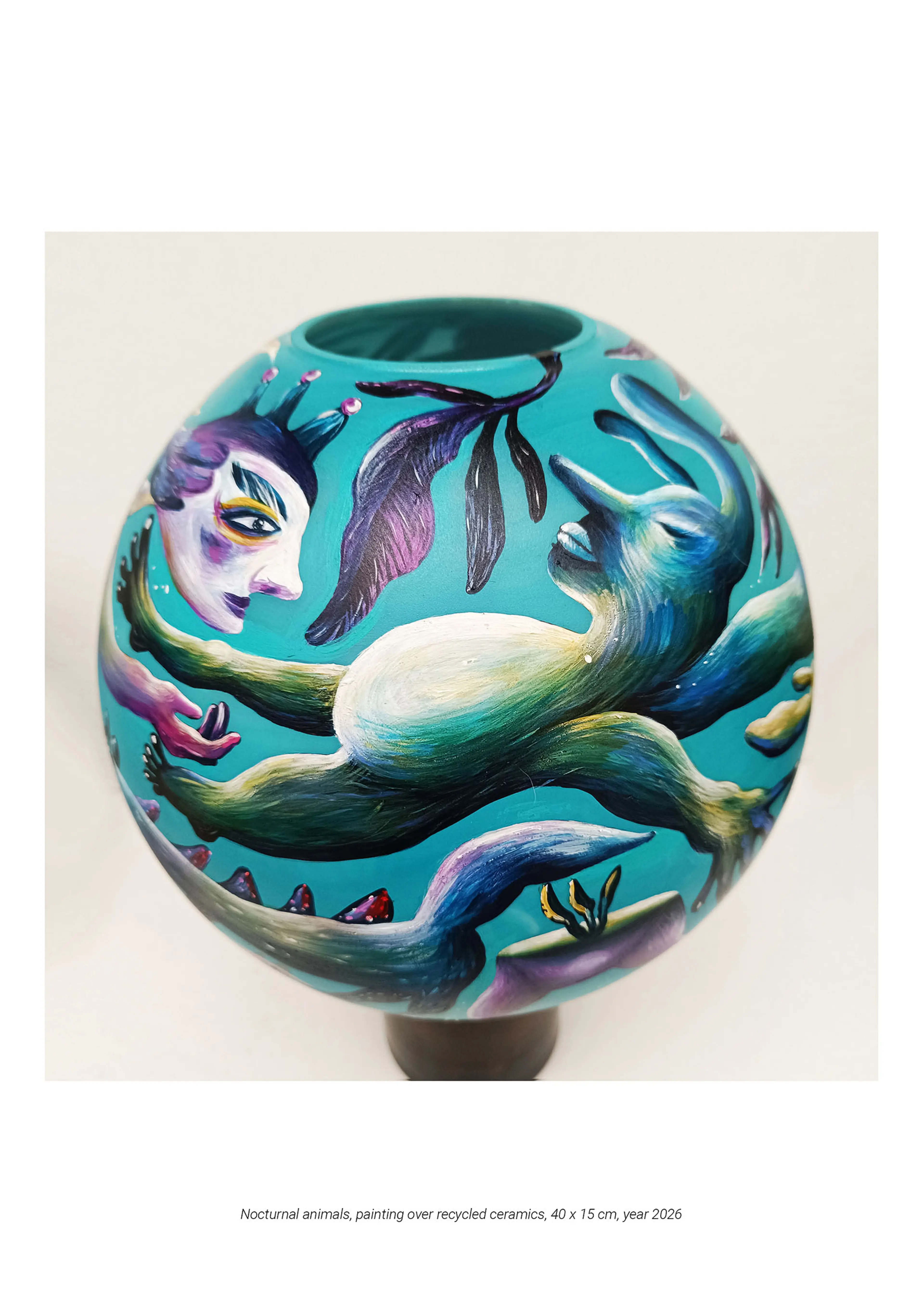 BESTIARIUM / painted sculptural object