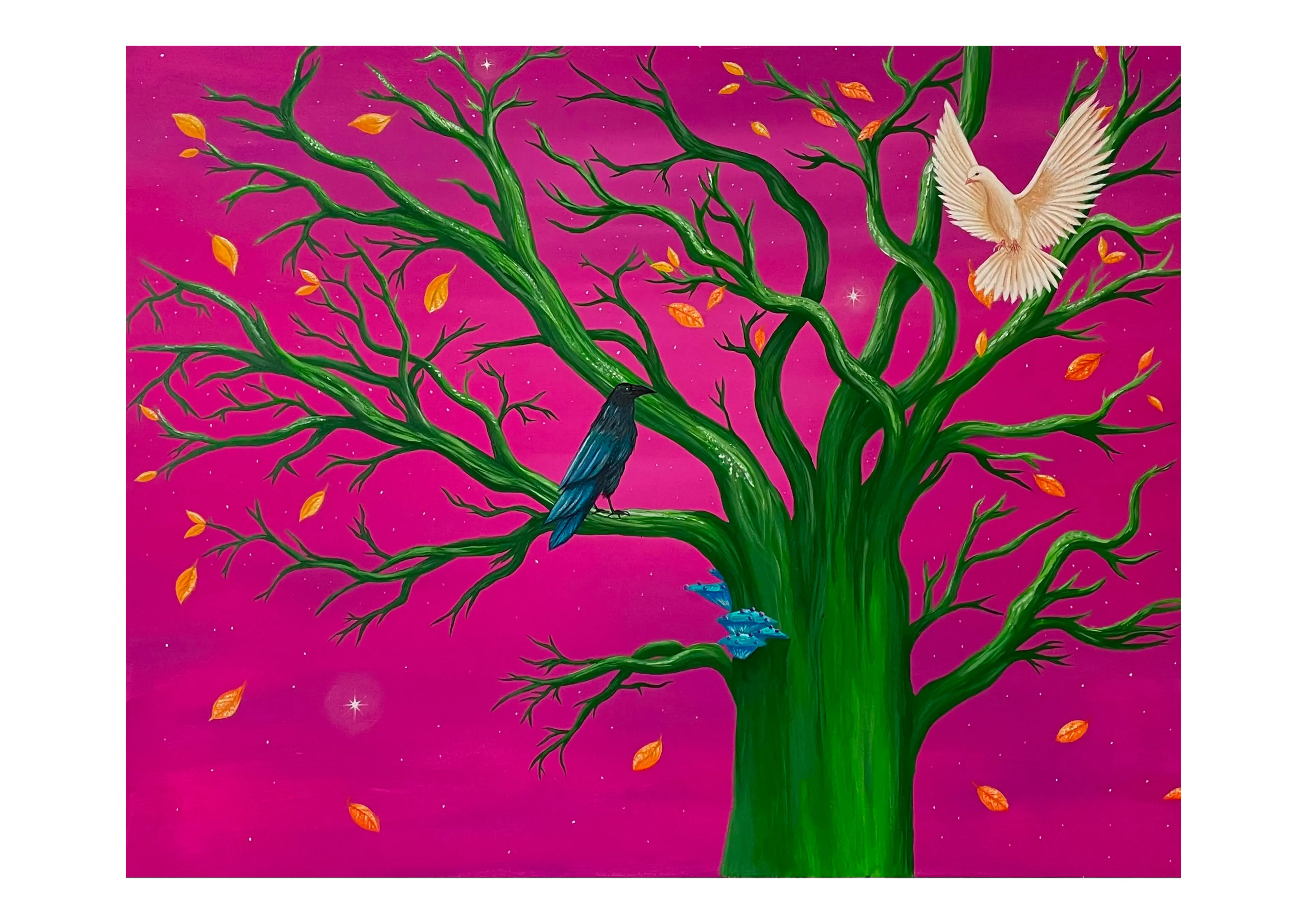 Yin & Yang — Julija Jerkovic — Painting