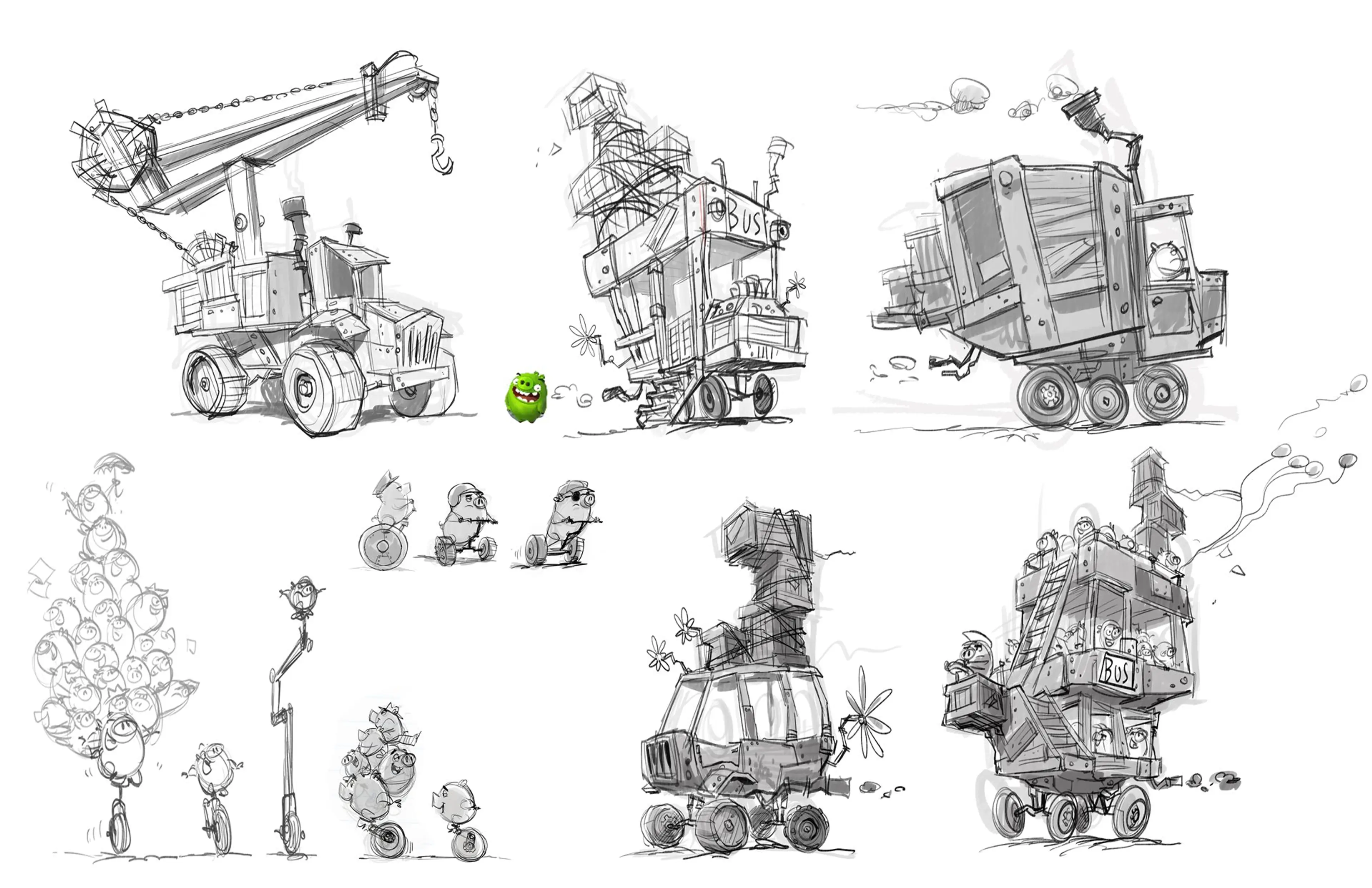 Angry Birds Movie - Concept art