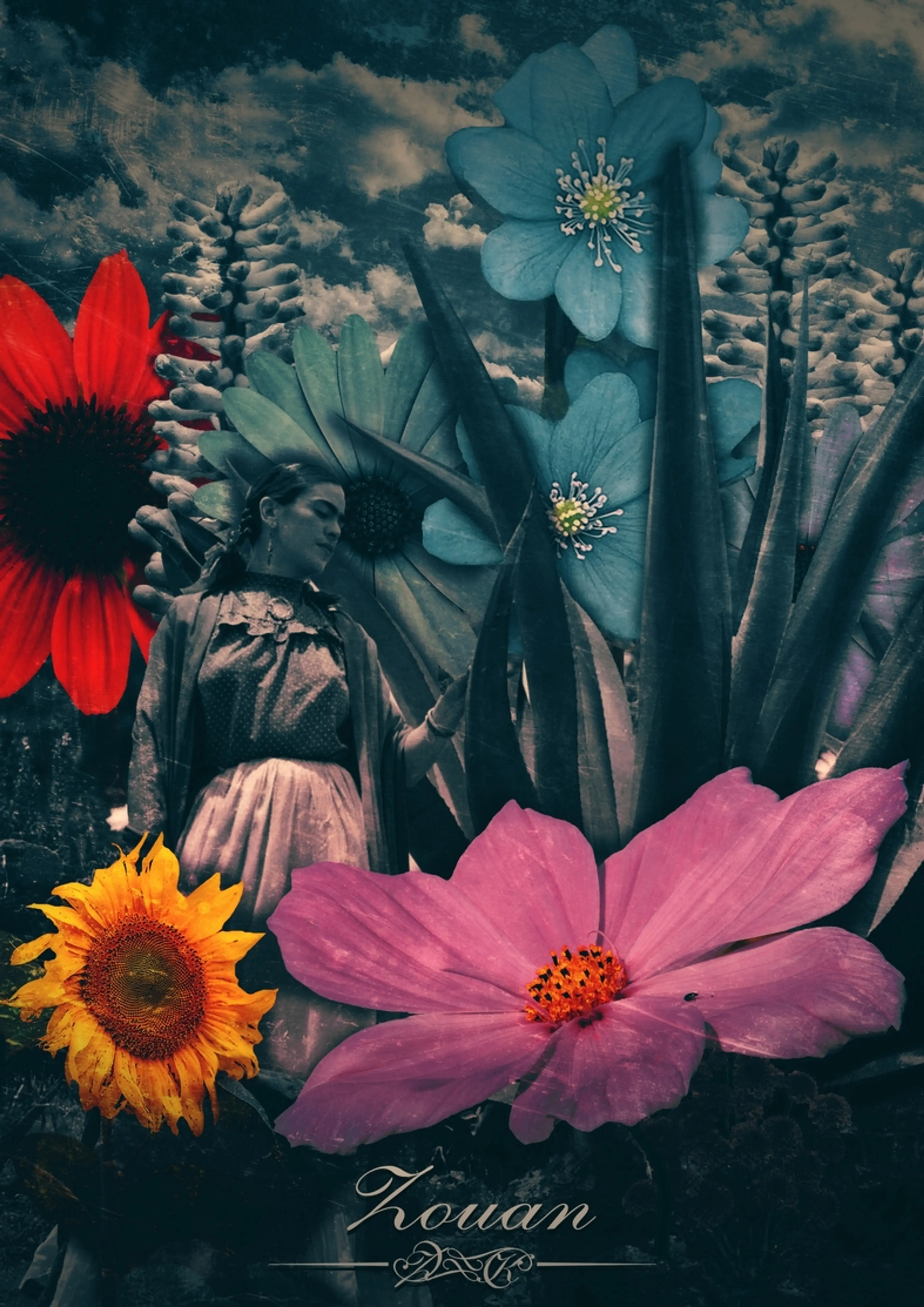 Frida Kahlo's Flower Garden (13)