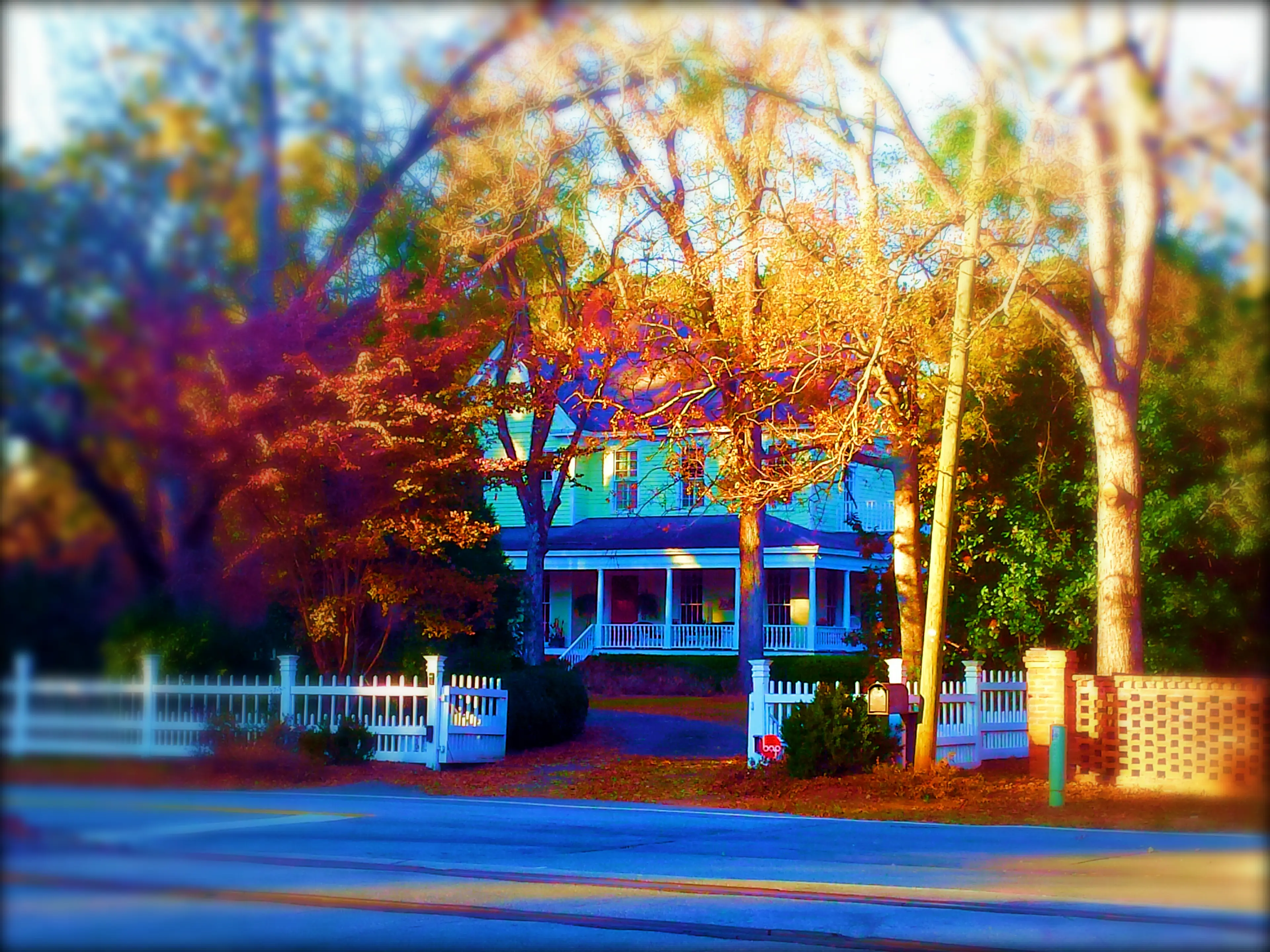 Country House in Autumn