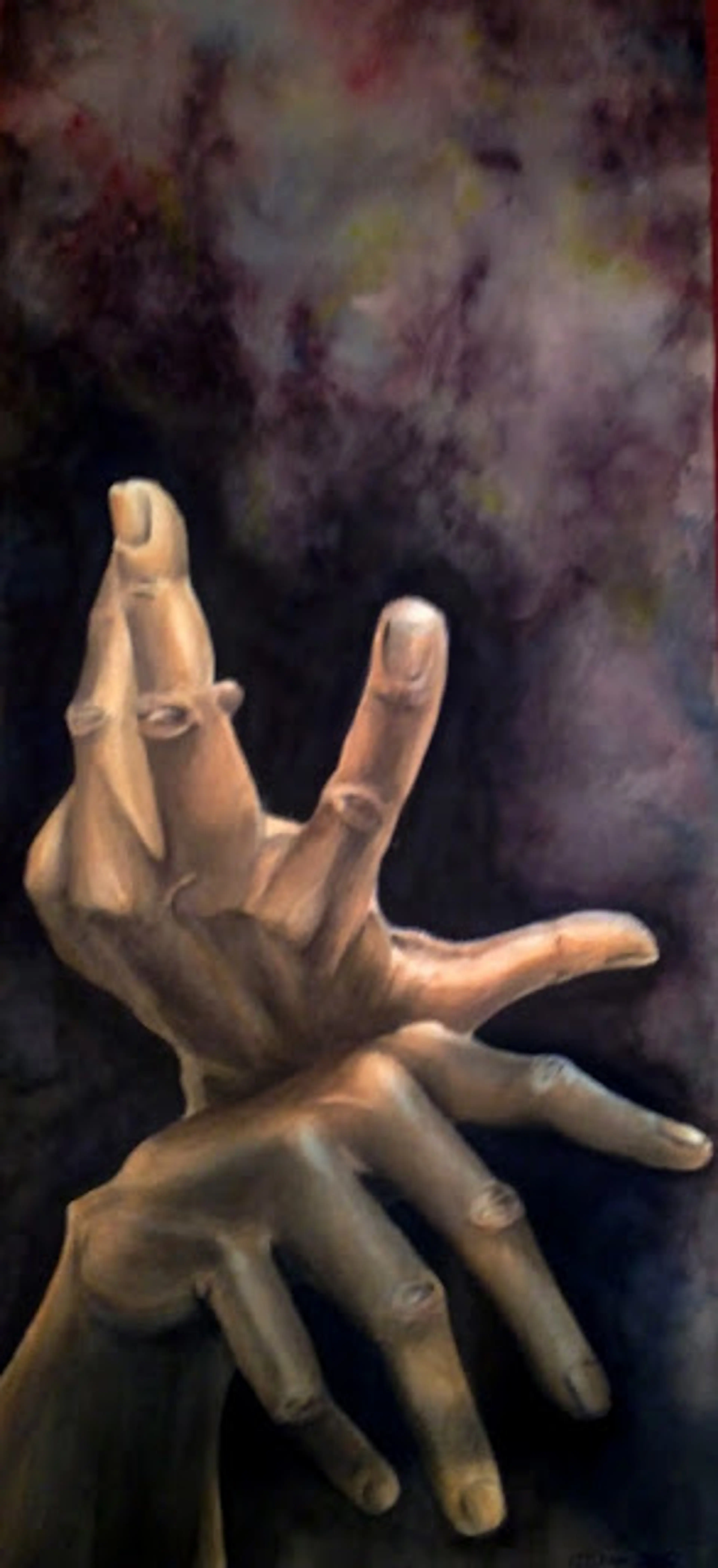 Manos  67 x 30 cm