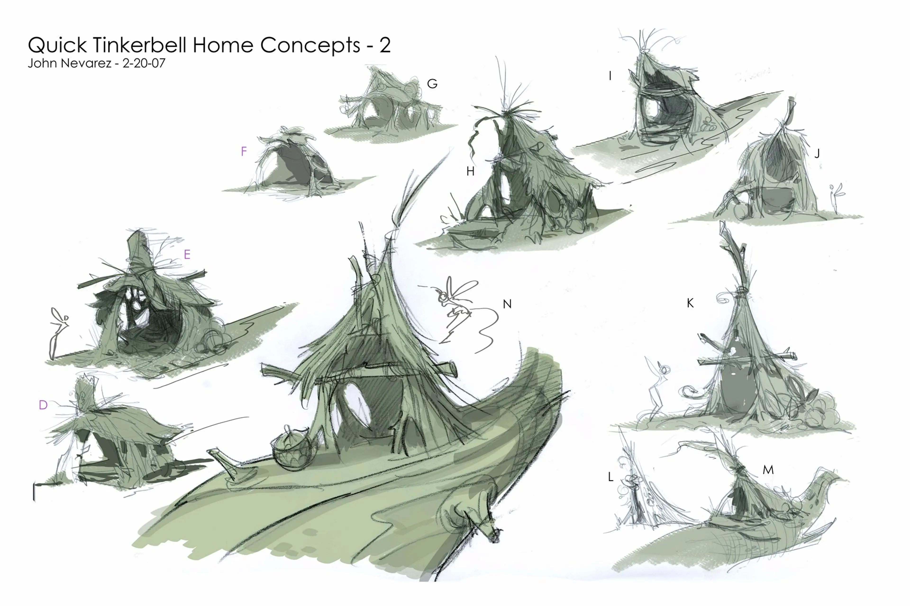 Tinkerbell - Concept art
