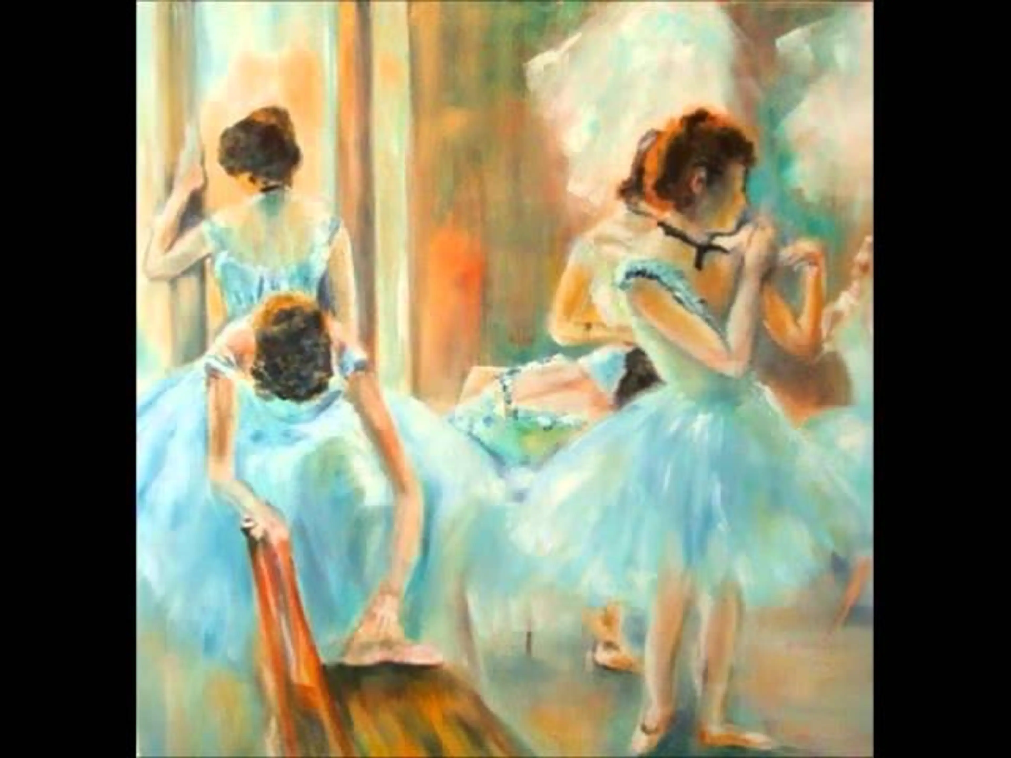 Cl. Debussy - Dances for Harp & Strings ( Live )