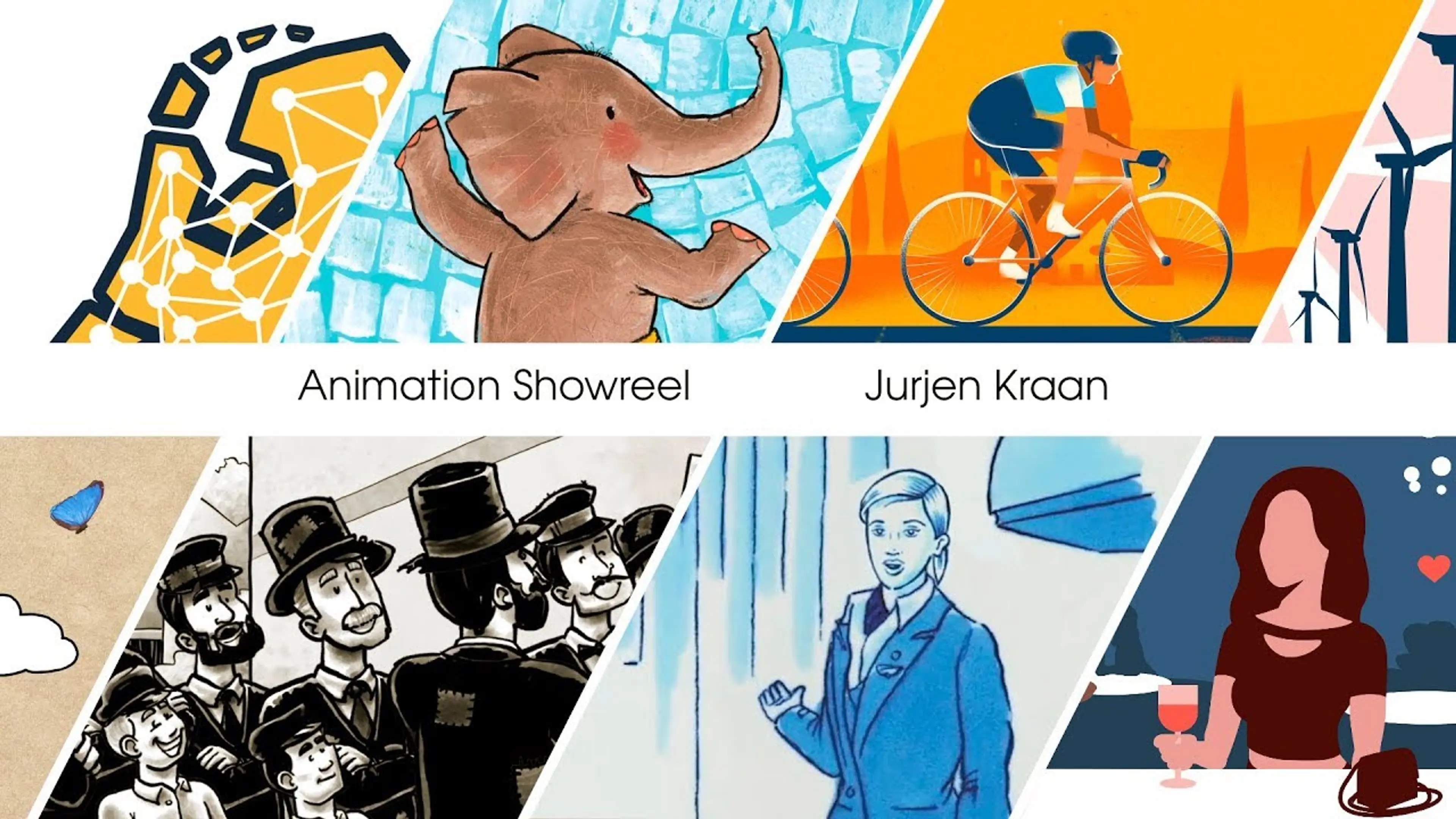 Showreel Jurjen - Animator from The Netherlands