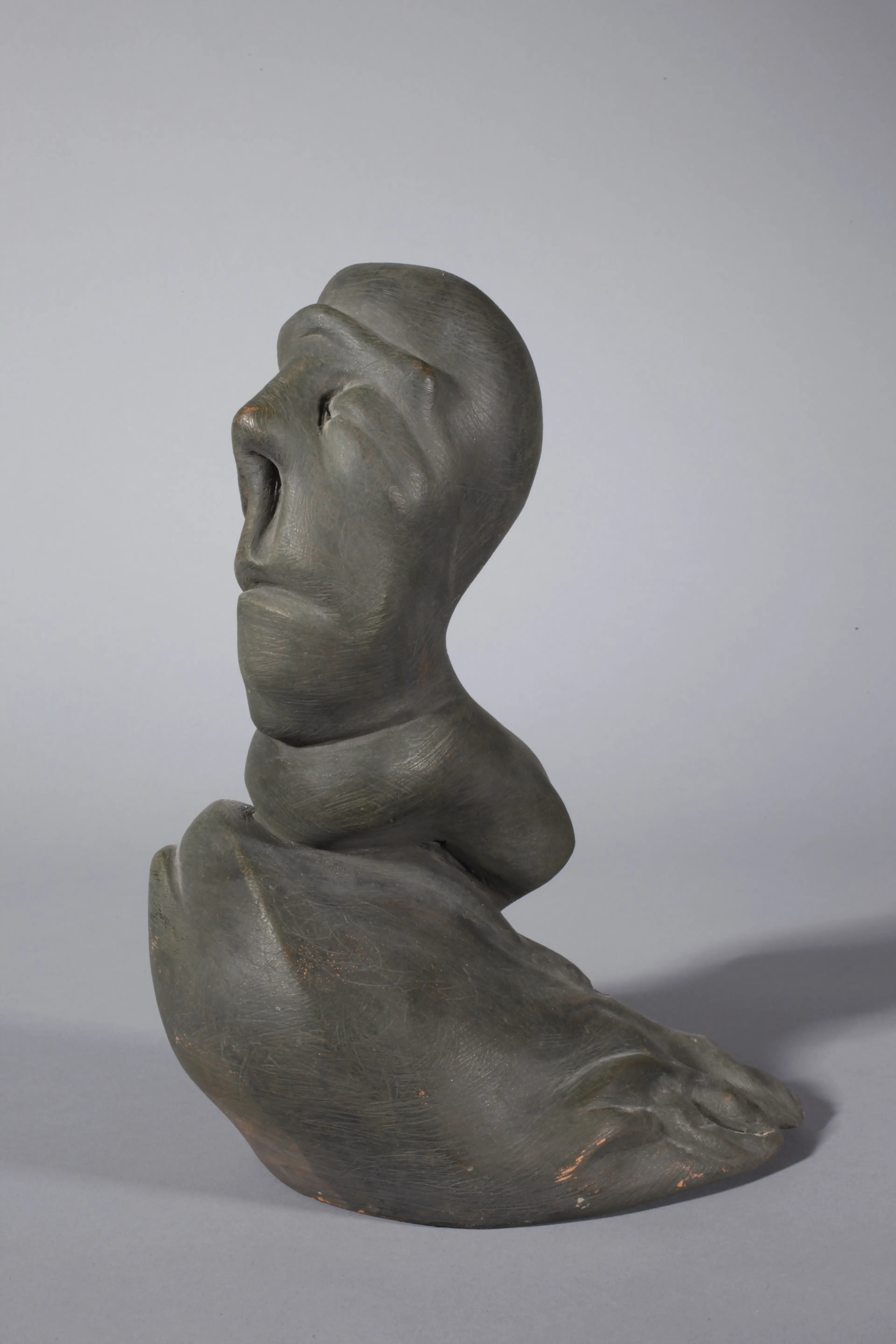 "Metamorphosis", patinated terracotta
