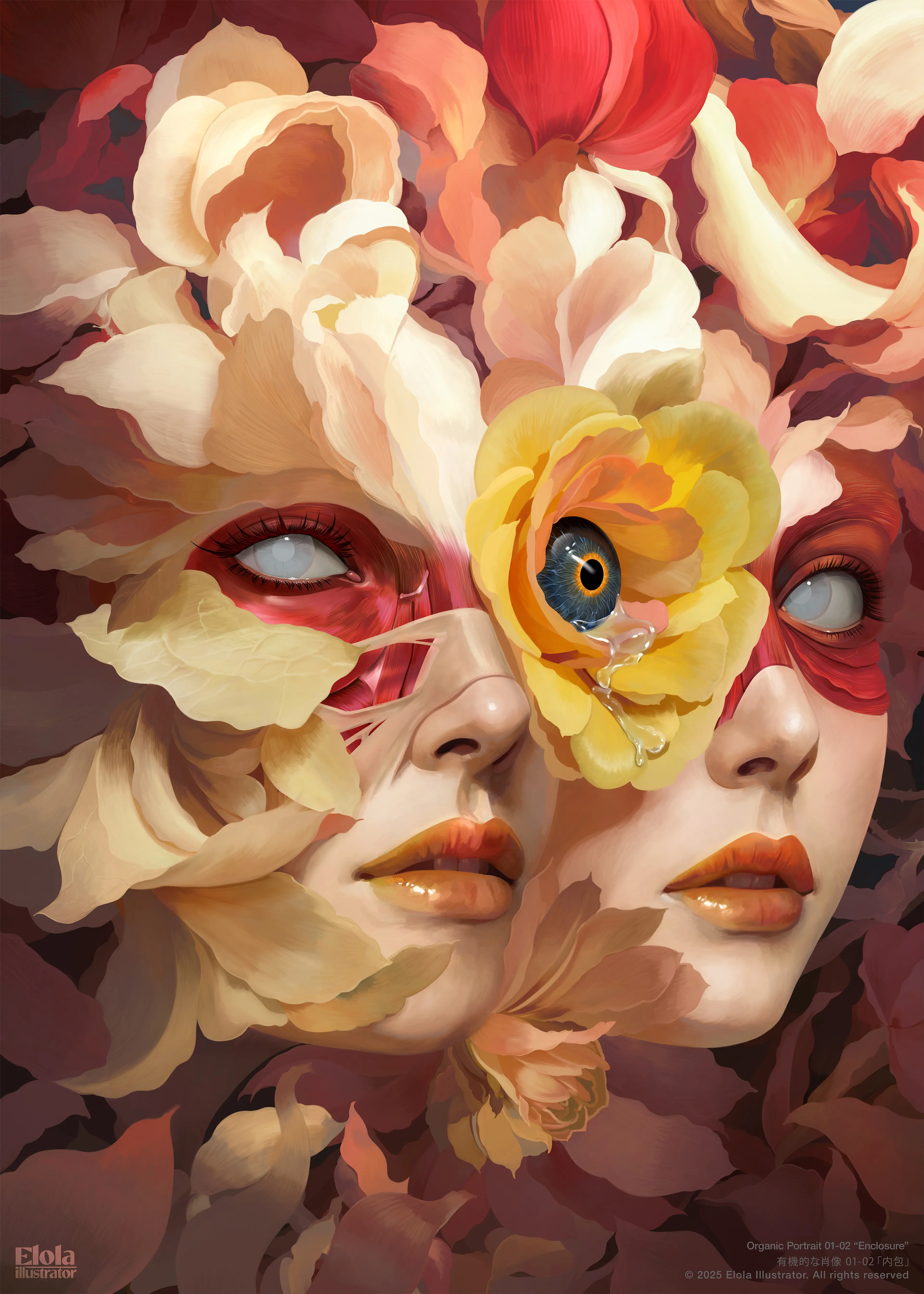 Organic Portrait 01 02 — Enclosure — Ilustración — Alfonso Elola