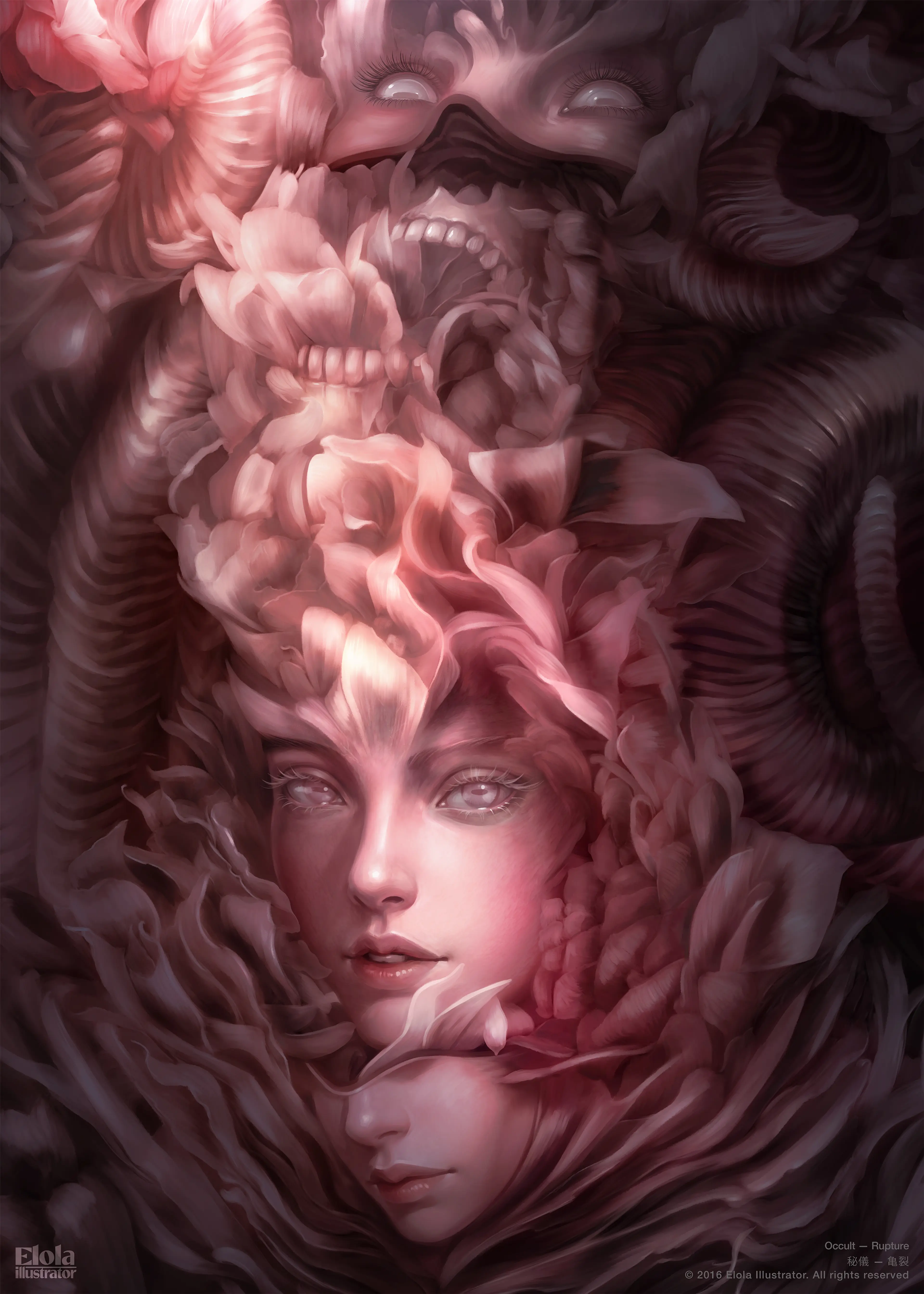 Occult — Rupture — Ilustración — Alfonso Elola