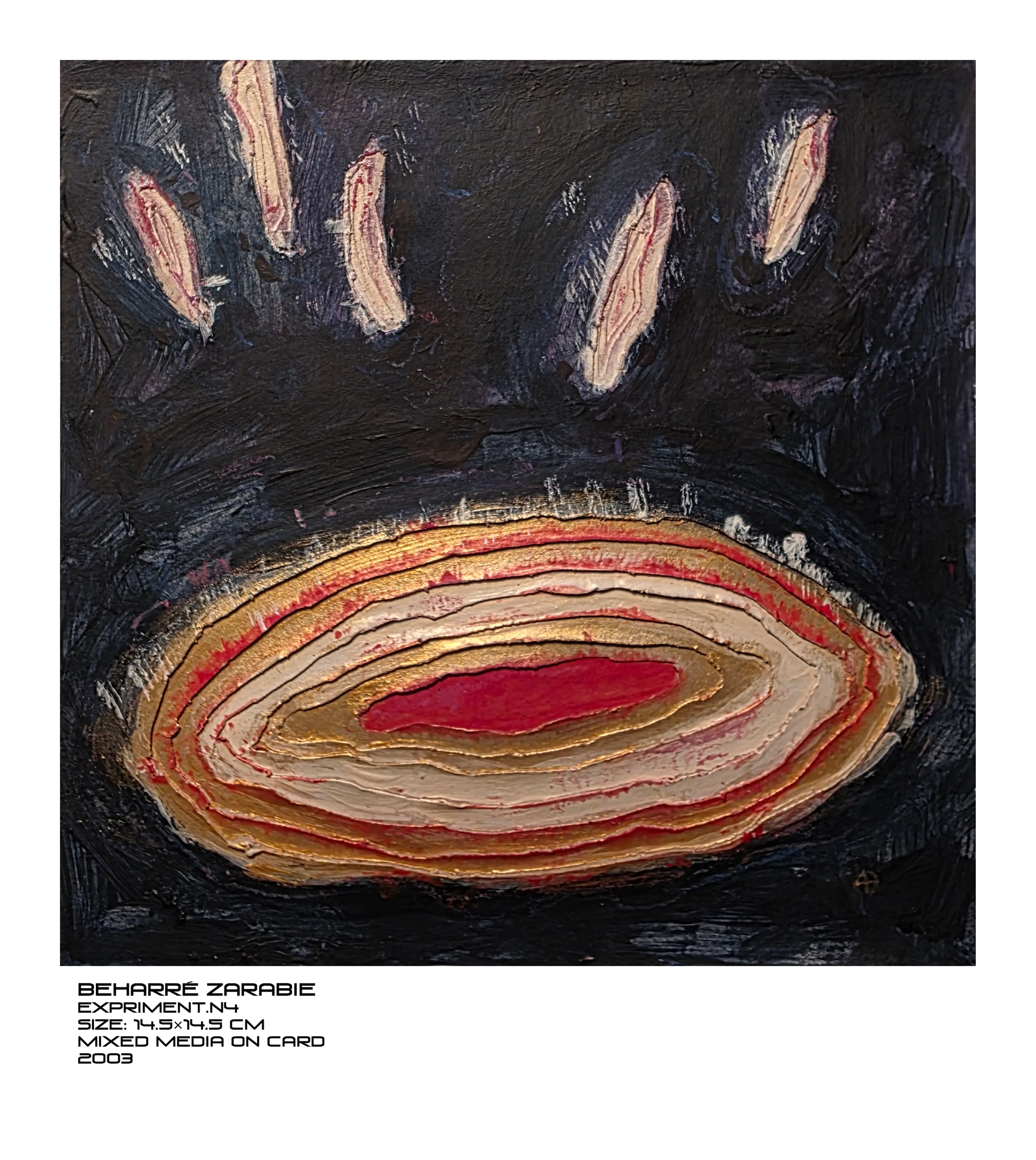 Expriment.N4 — Painting — Beharré Zarabie