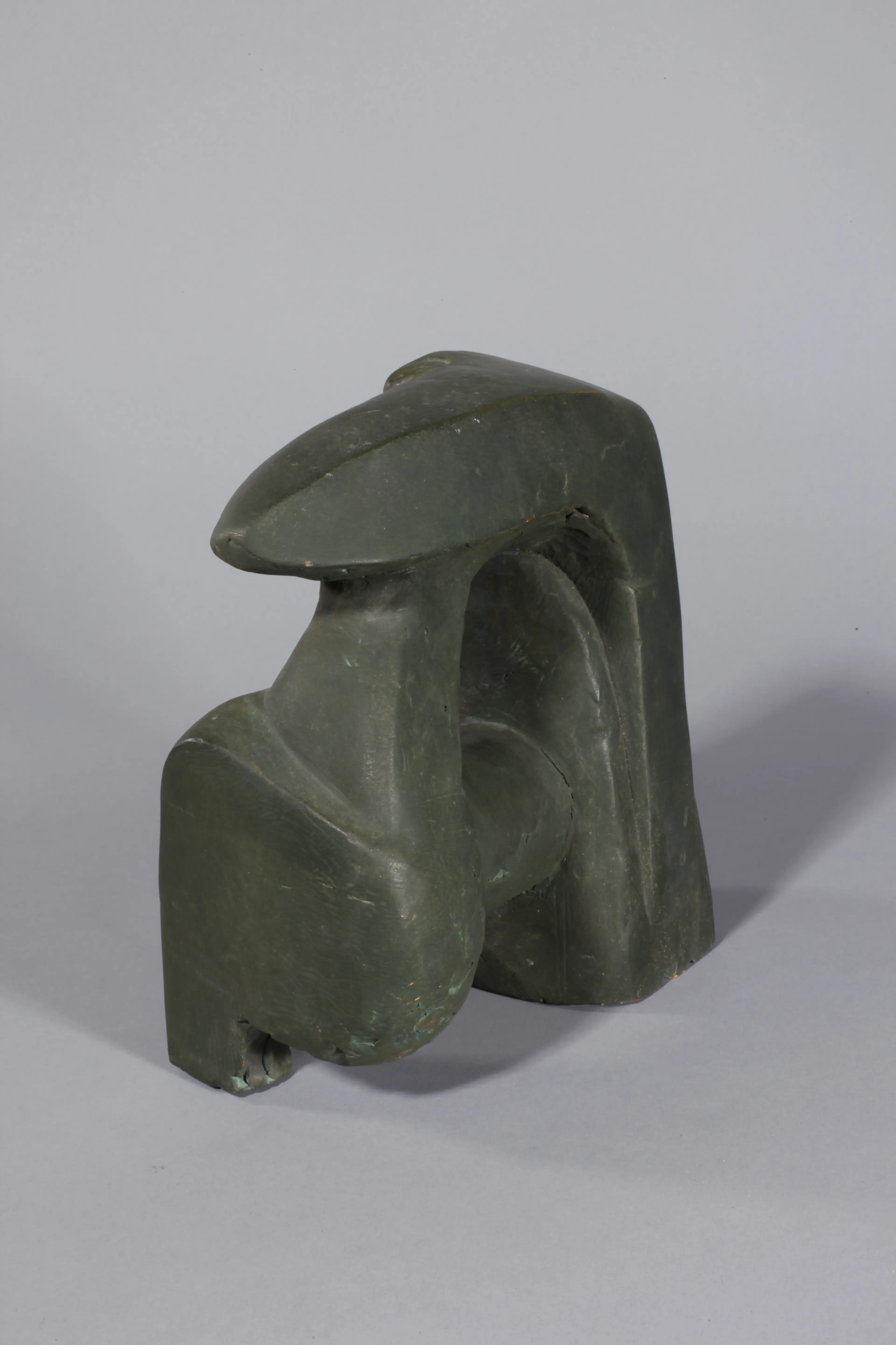 "Security compaction", patinated terracotta