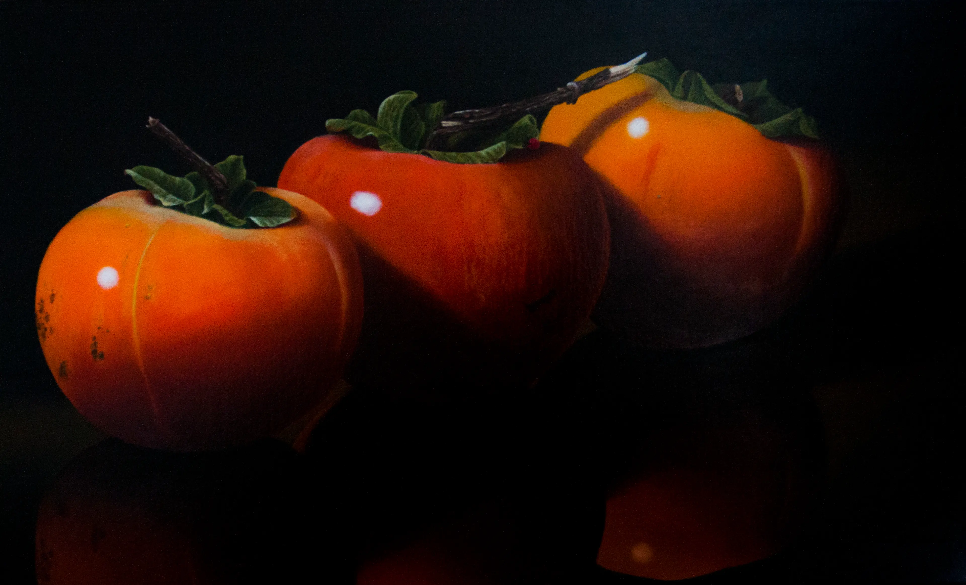 three amigos 12x20 oil on canvas