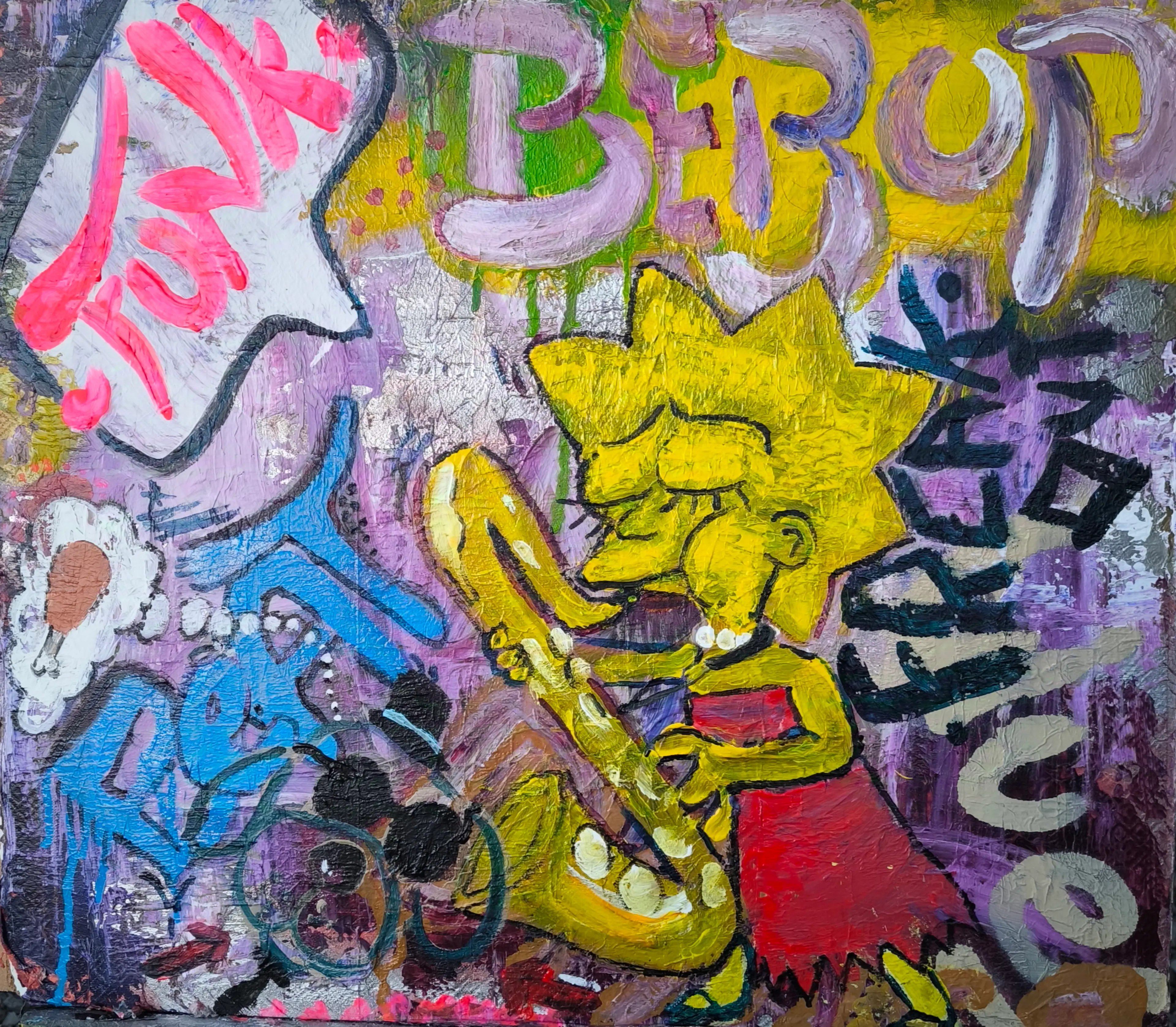 Funky Lisa — Anne-Theilke Grabow — Pintura