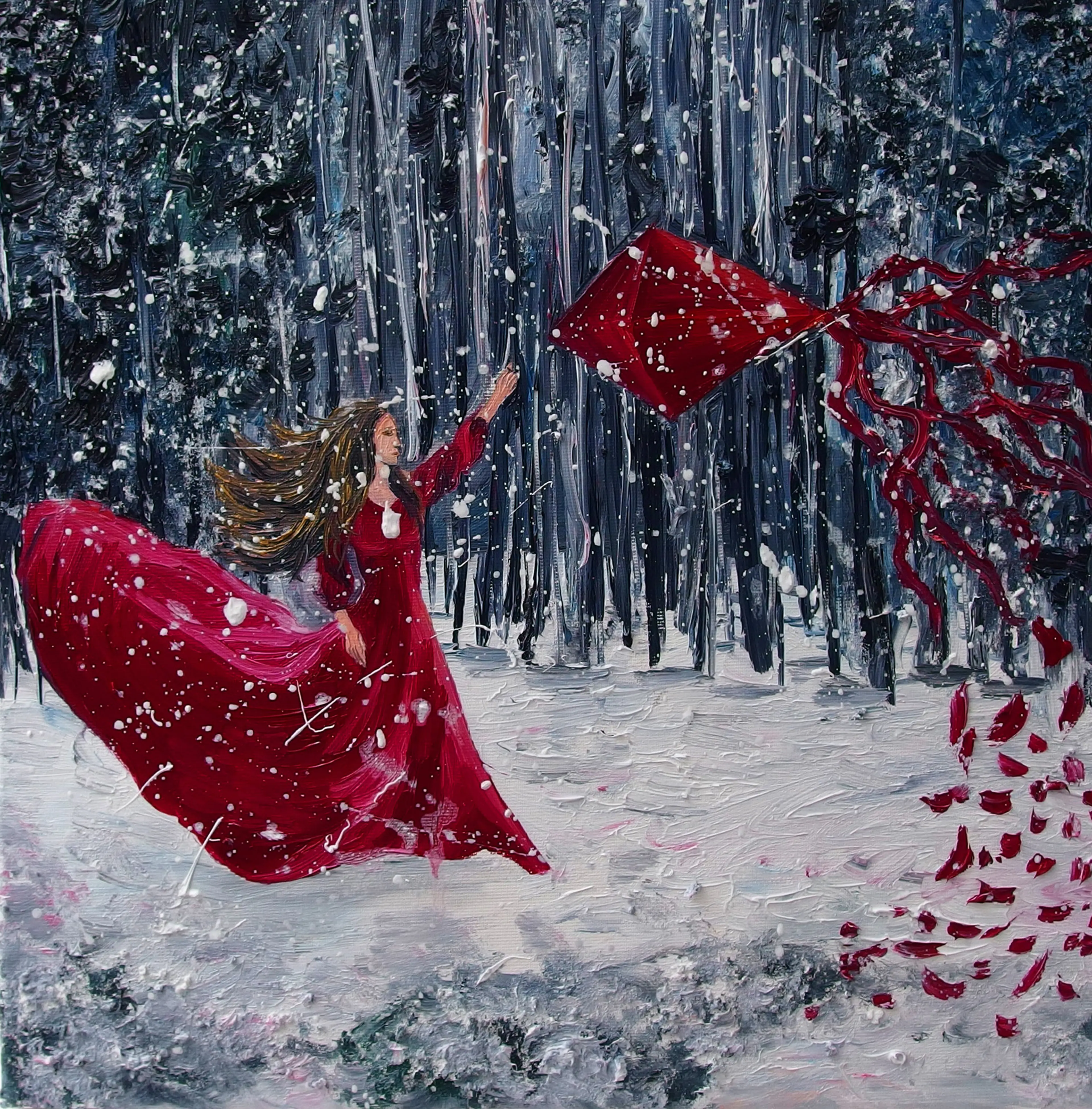 Winter tale — Painting — Daniela Stoykova