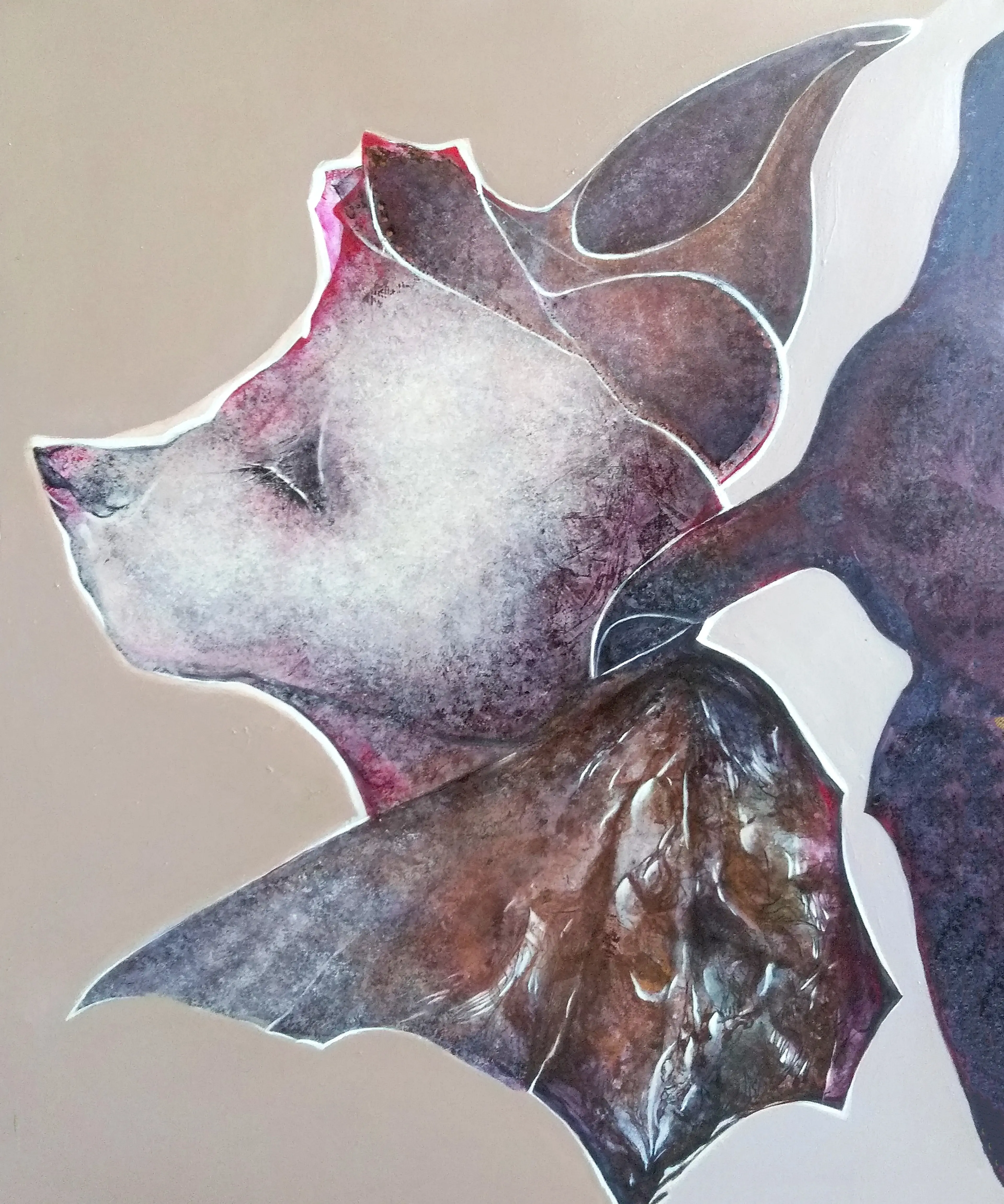 DYNASTY - 100X80 cm - Mixed media on canvas - 2020.jpg