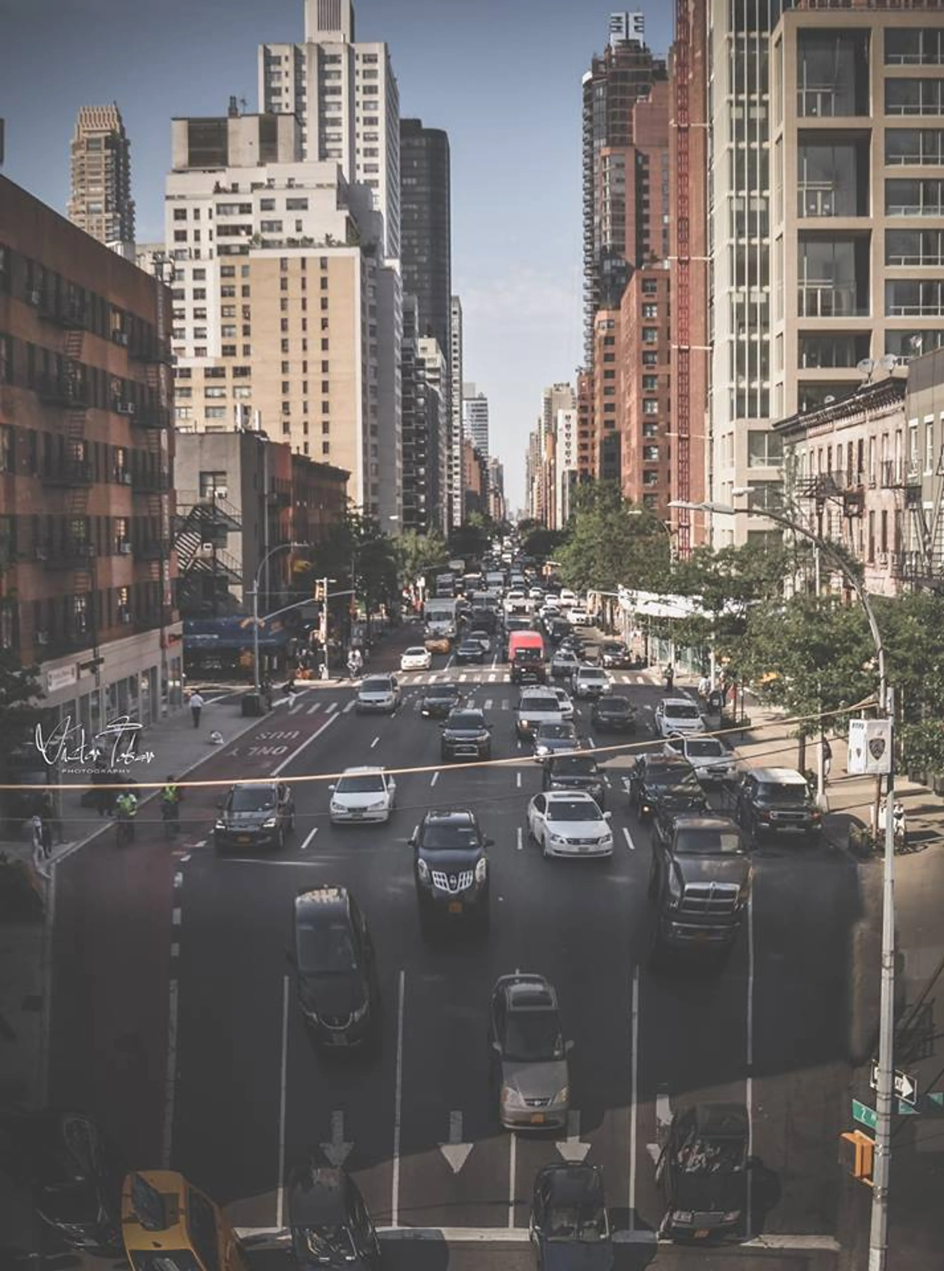 Bending a NY street