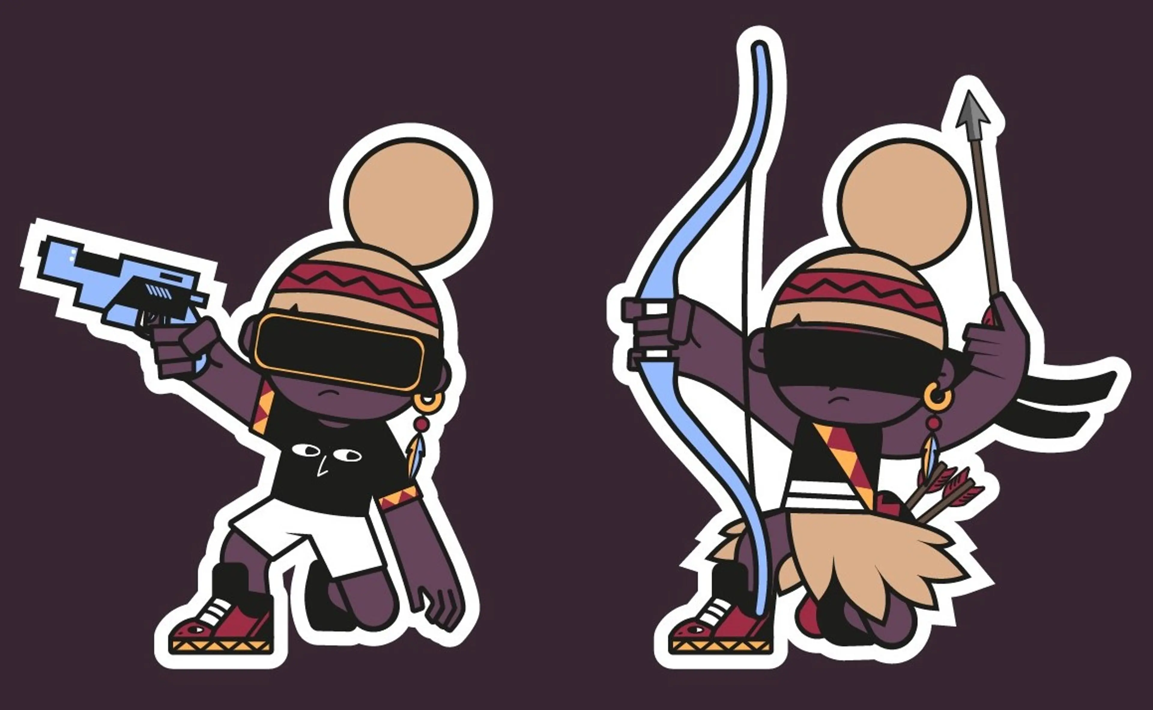 Tribe Girl Character Design 02