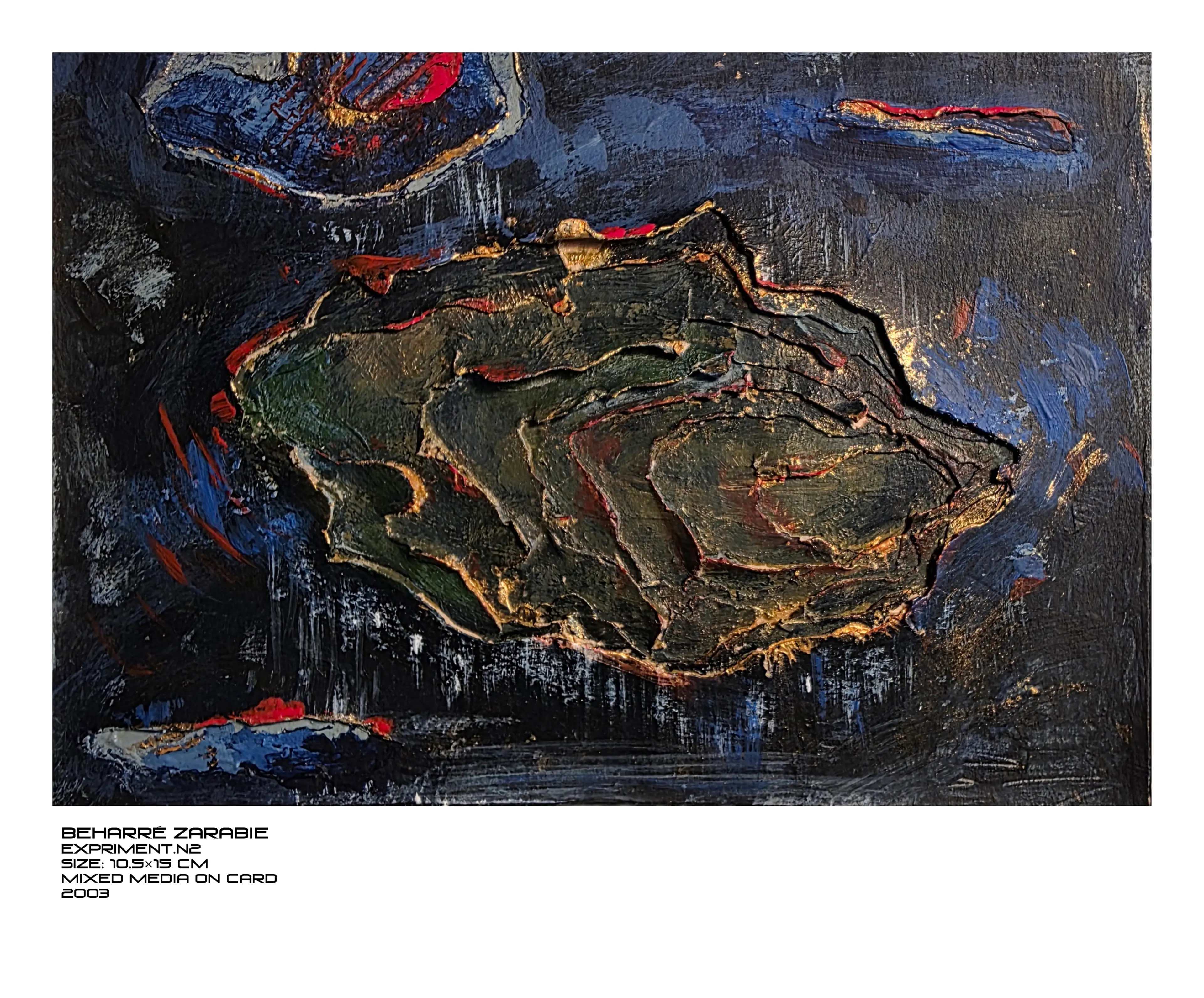 Expriment.N2 — Painting — Beharré Zarabie