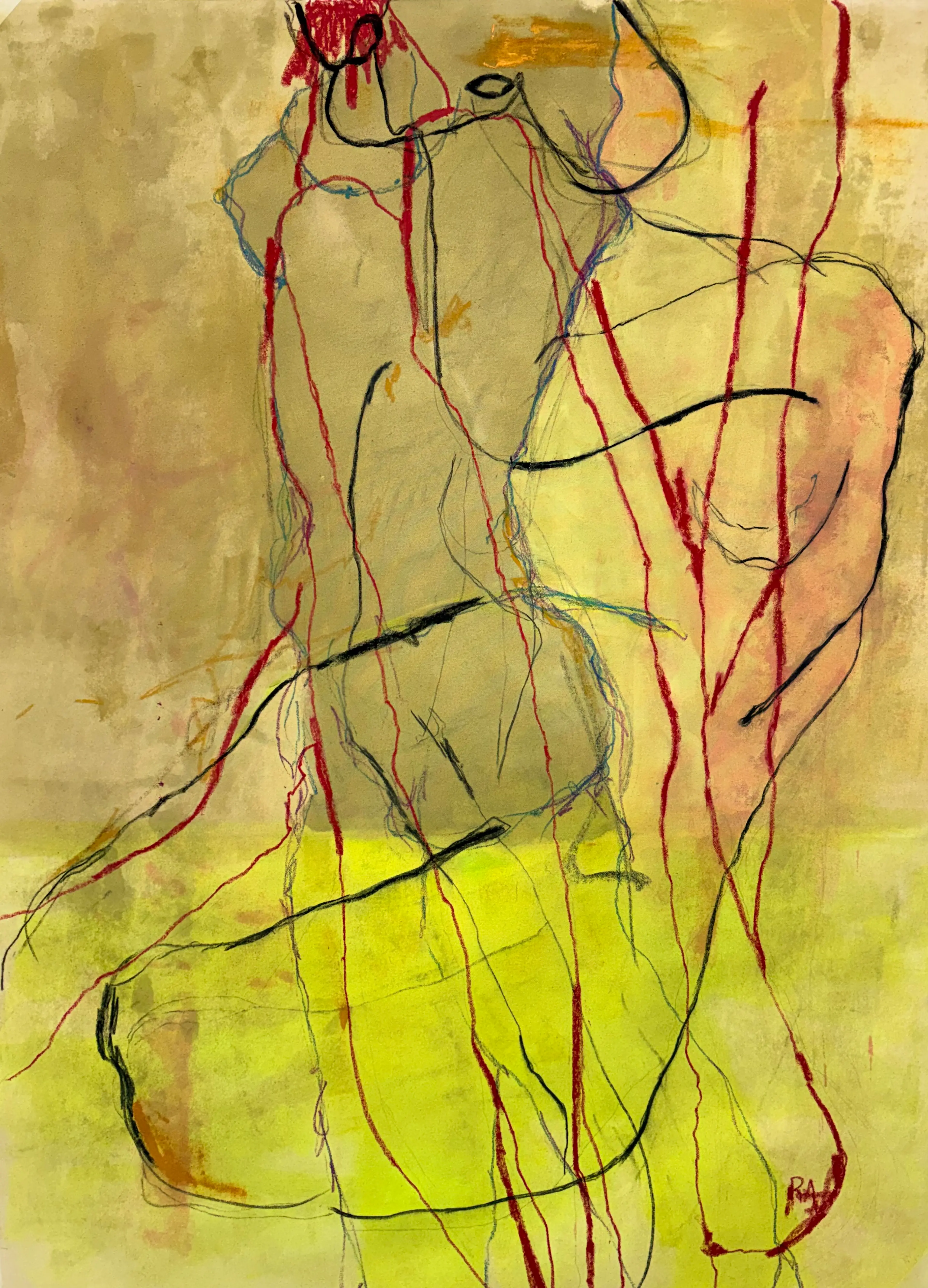 El Refulgir de la Dama — Pintura — rocio alonso