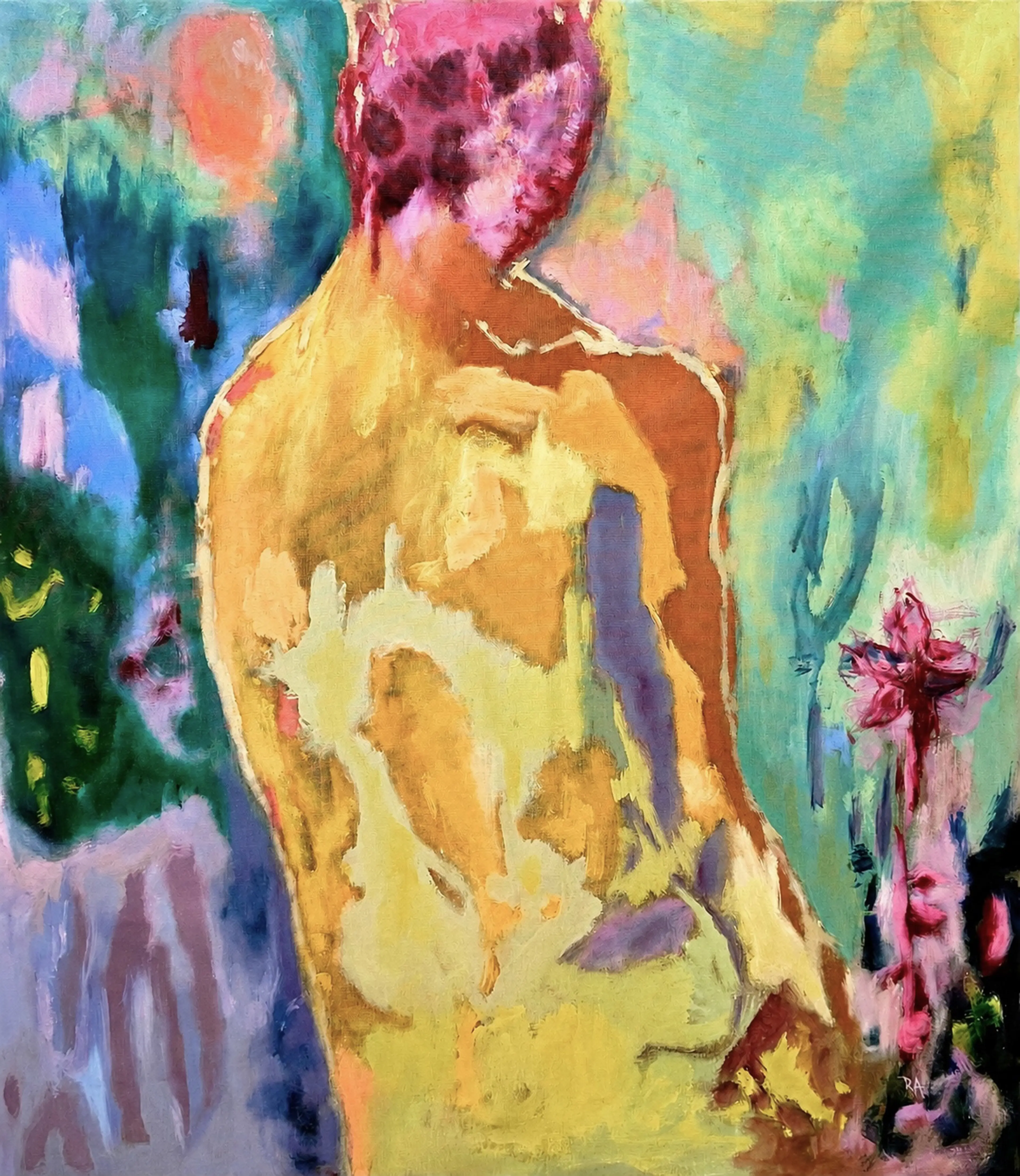 El Duelo — Pintura — rocio alonso