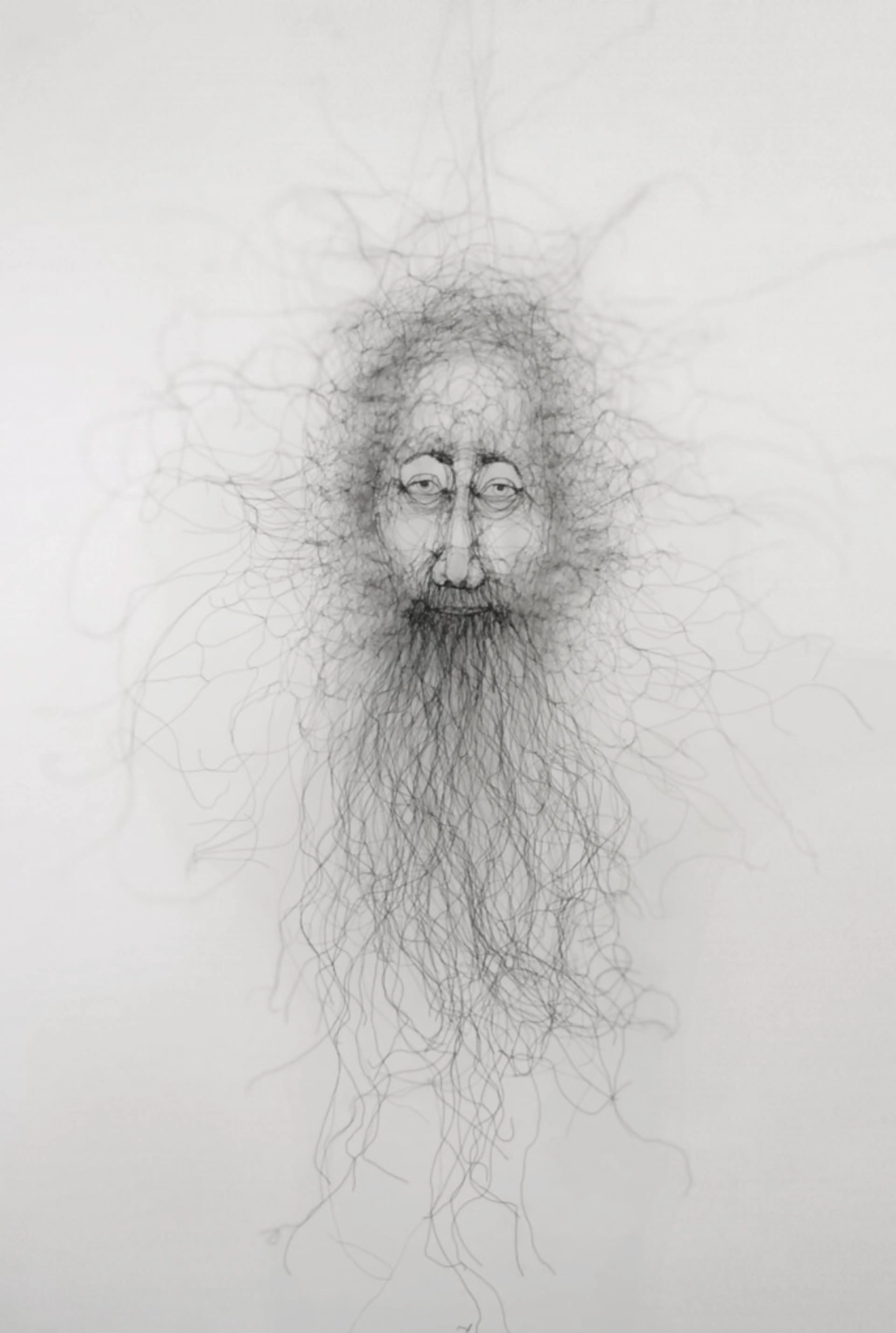 Study of a Bearded Man — Bildhauerei — Fiona Morley