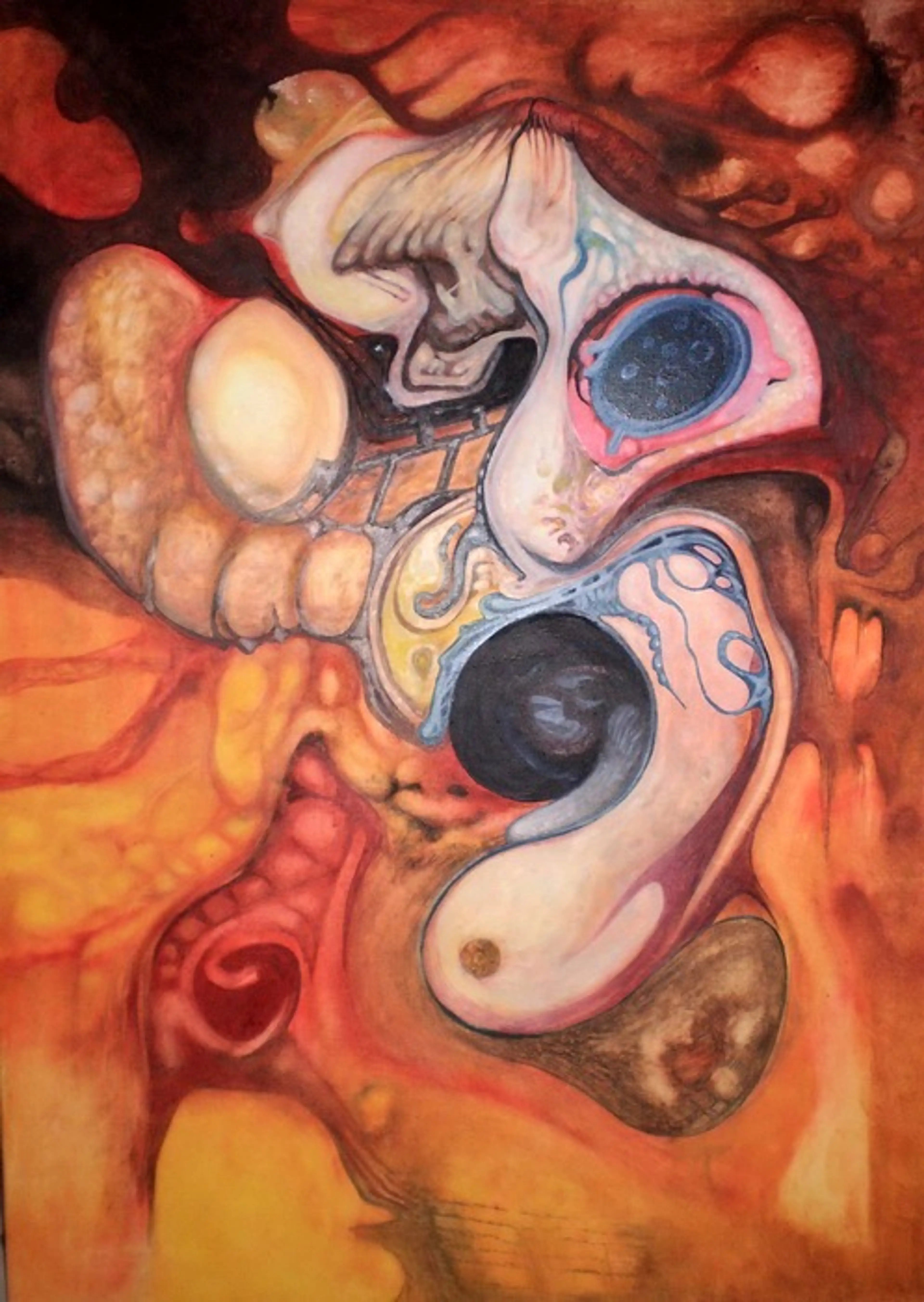 "Passion", oil on canvas