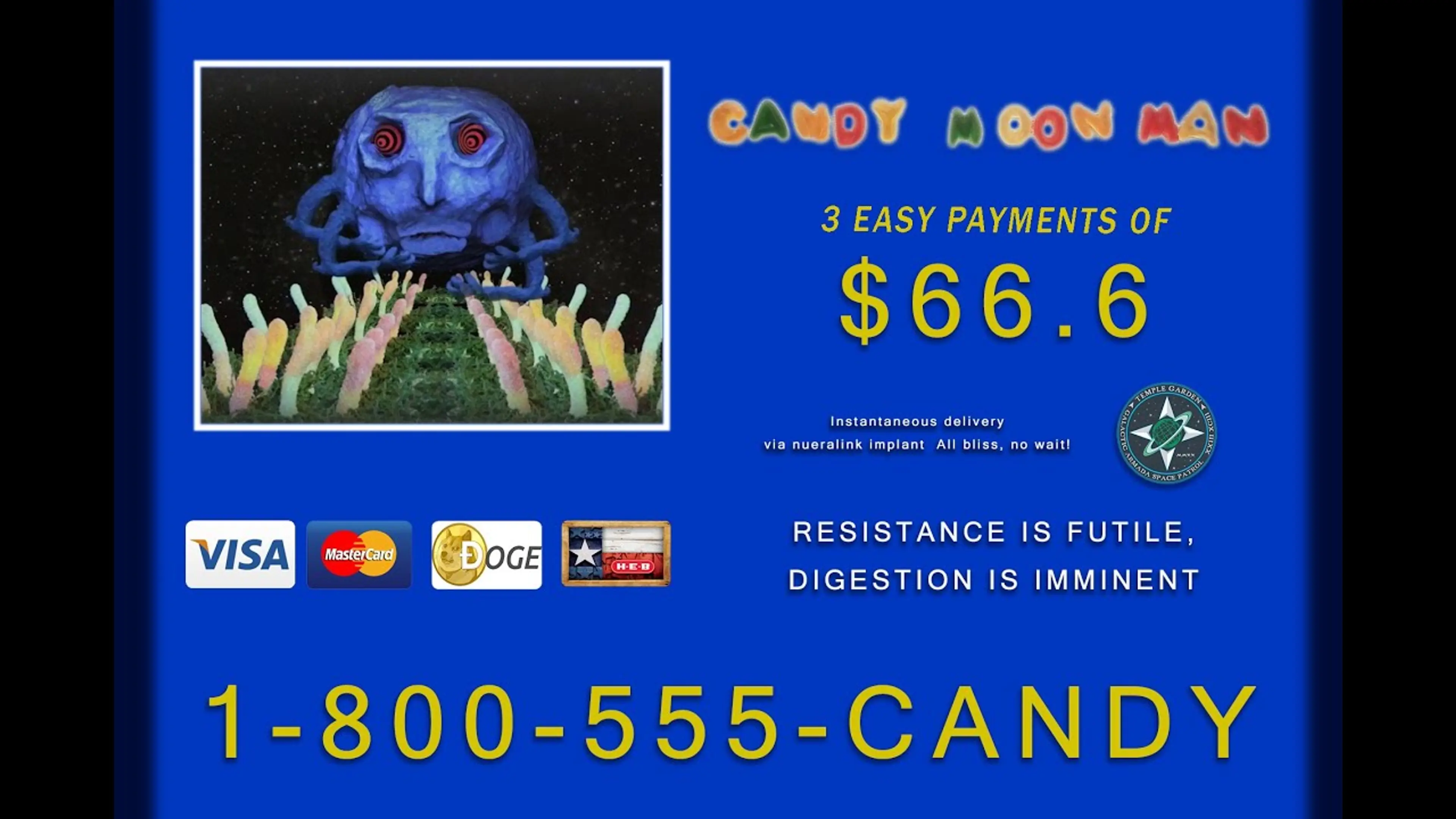 The Candy Moon Man